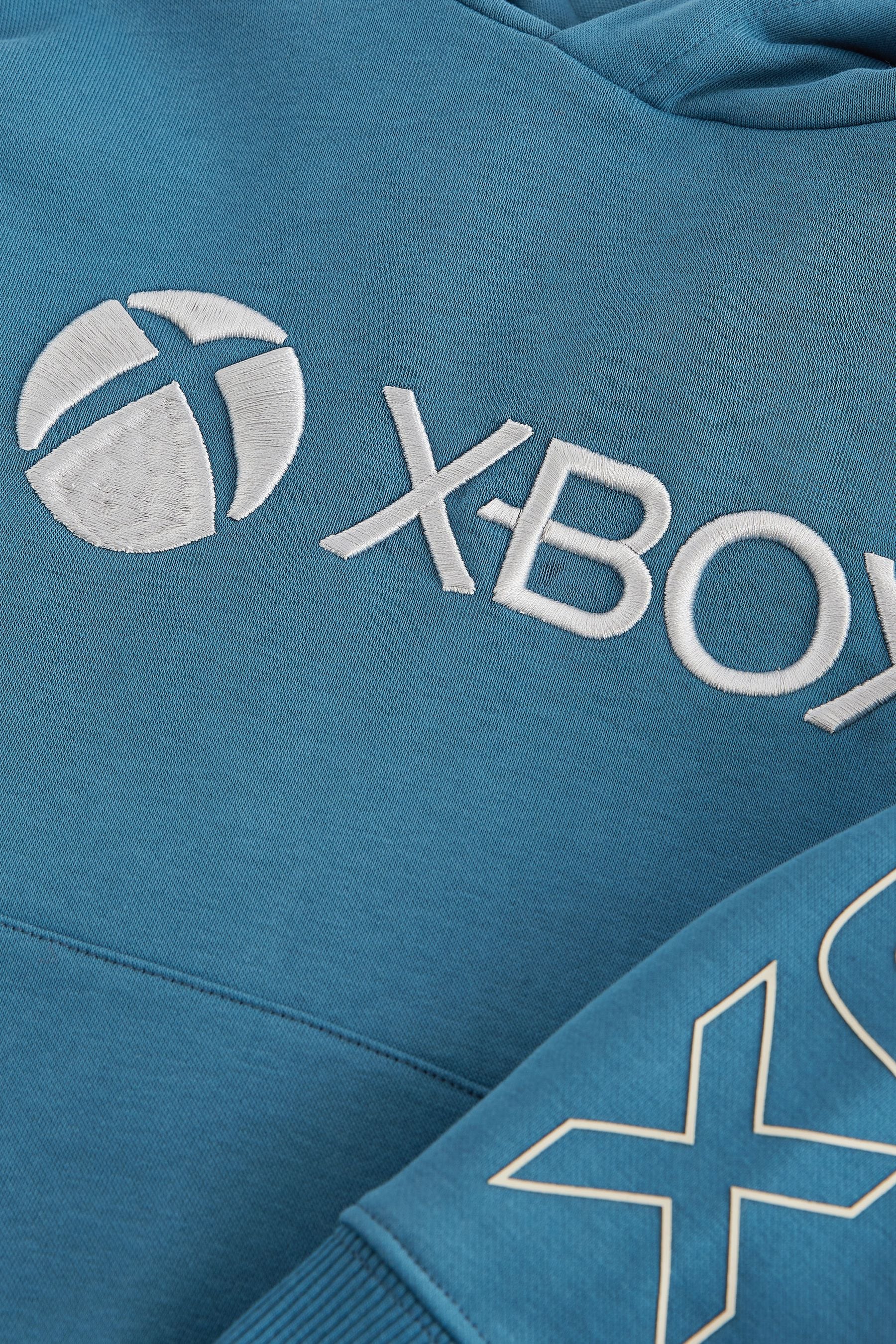 Mid Blue Xbox Hoodie (3-16yrs)