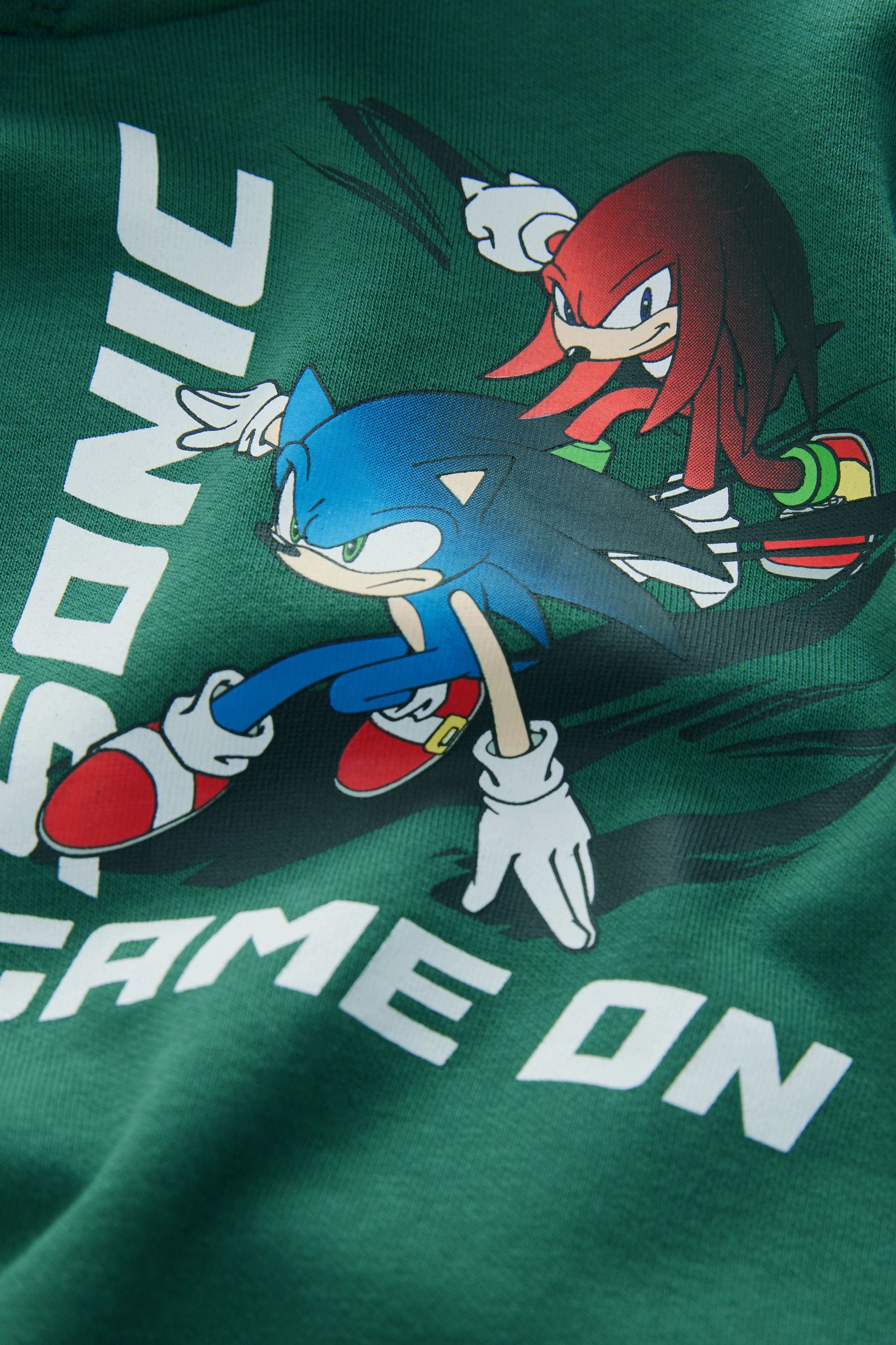 Green Sonic Hoodie (3-16yrs)