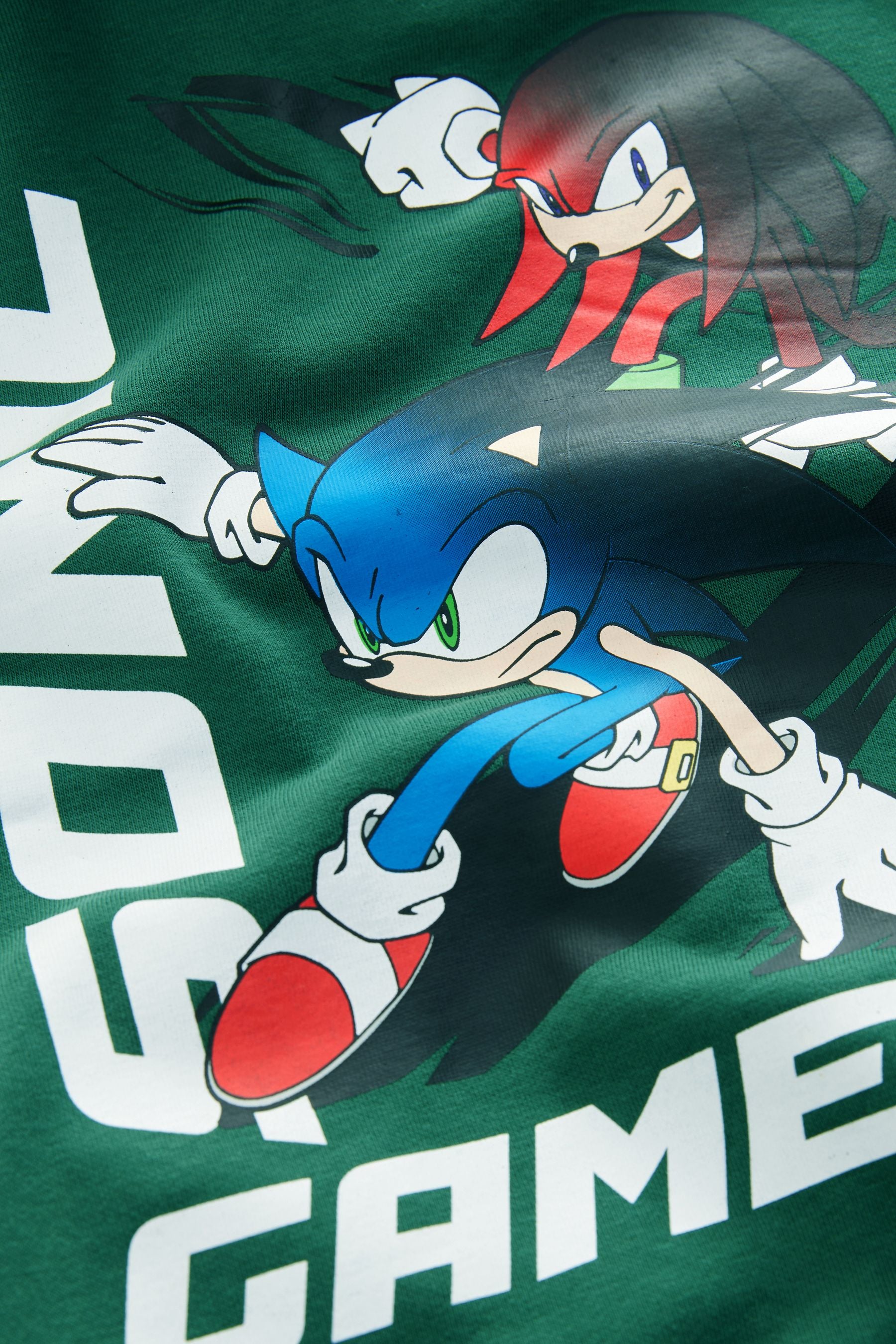 Green Sonic Hoodie (3-16yrs)