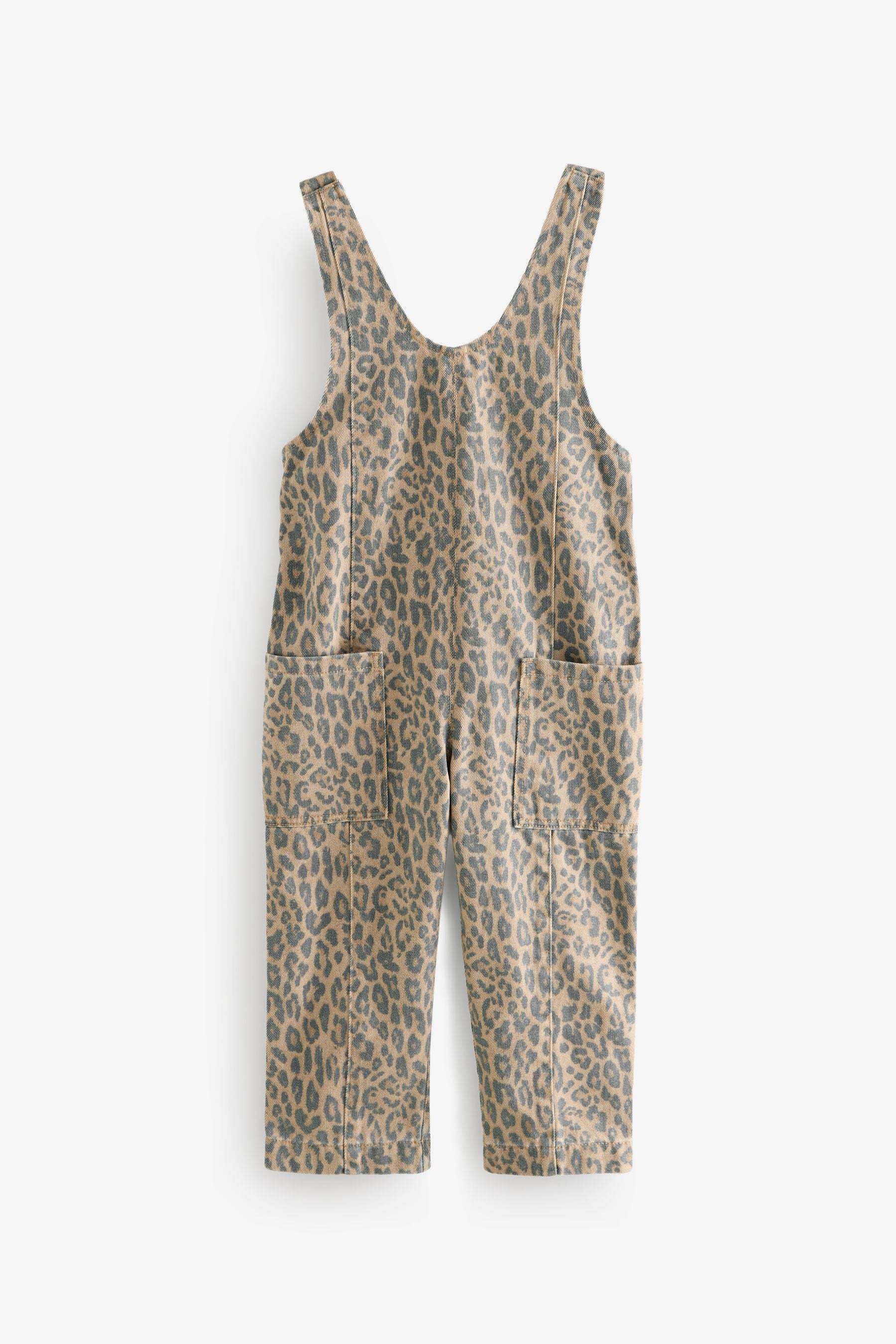 Animal 100% Cotton Slouchy Dungarees (3-16yrs)