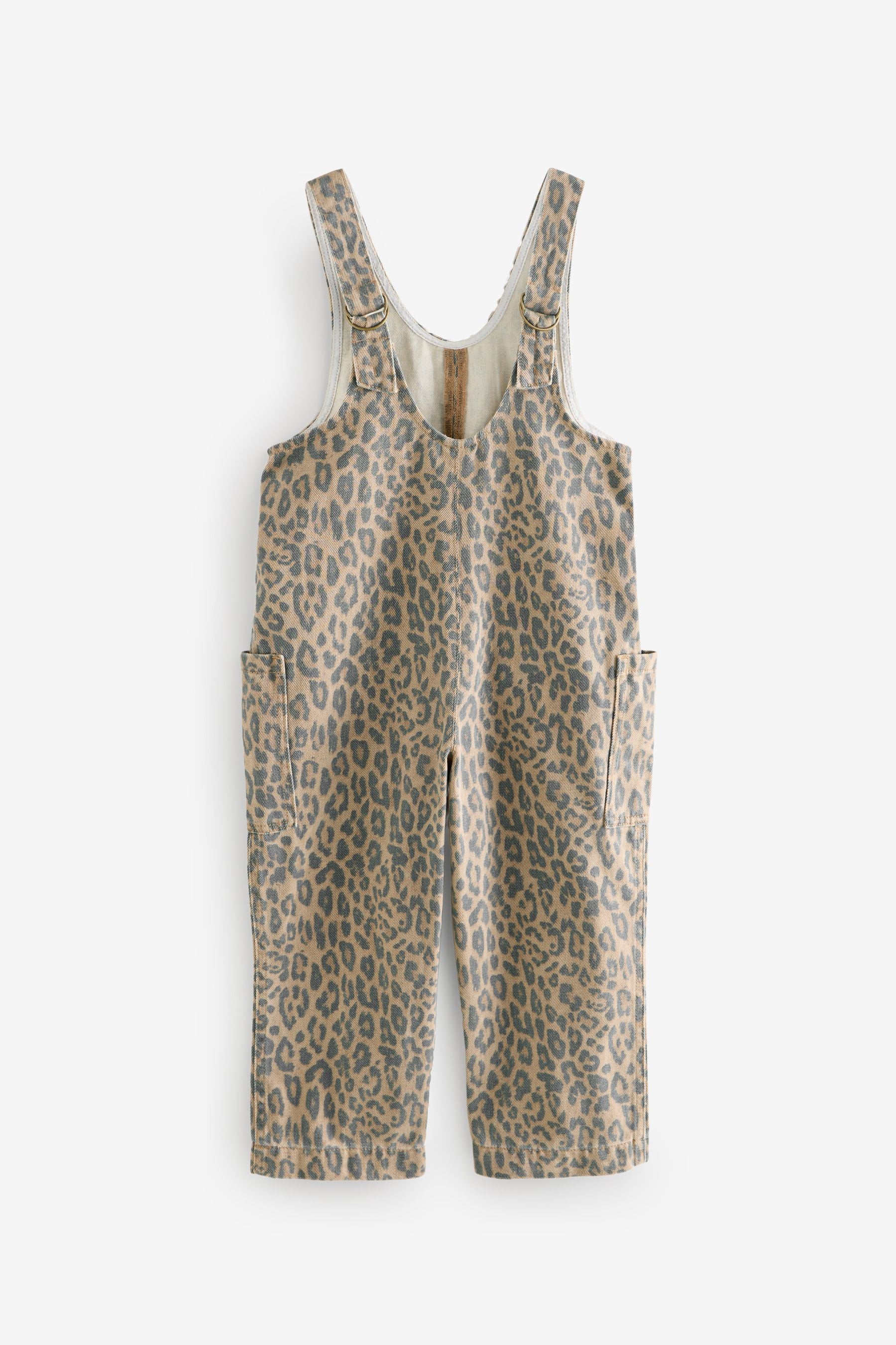 Animal 100% Cotton Slouchy Dungarees (3-16yrs)