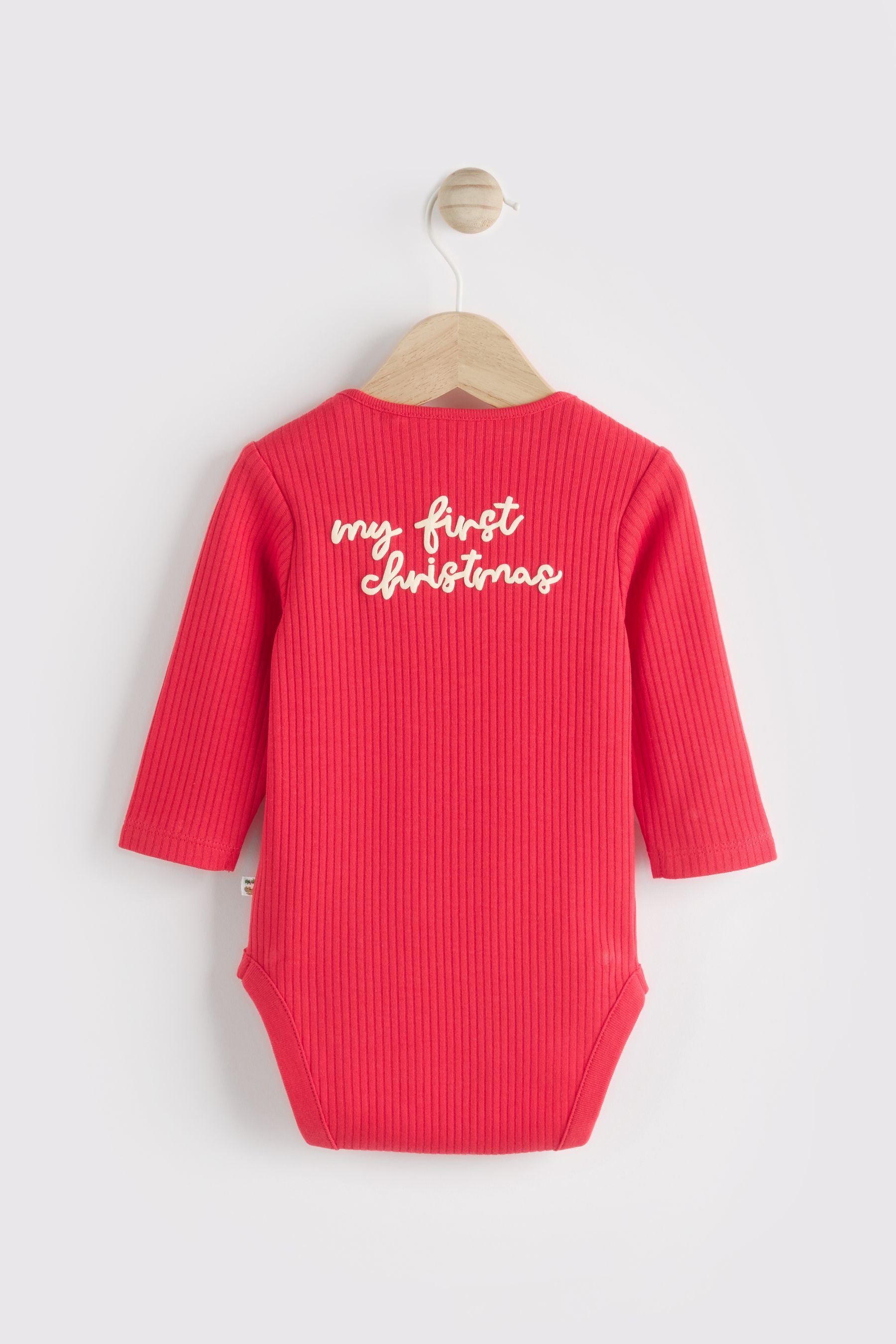 Red Baby Christmas Bodysuits