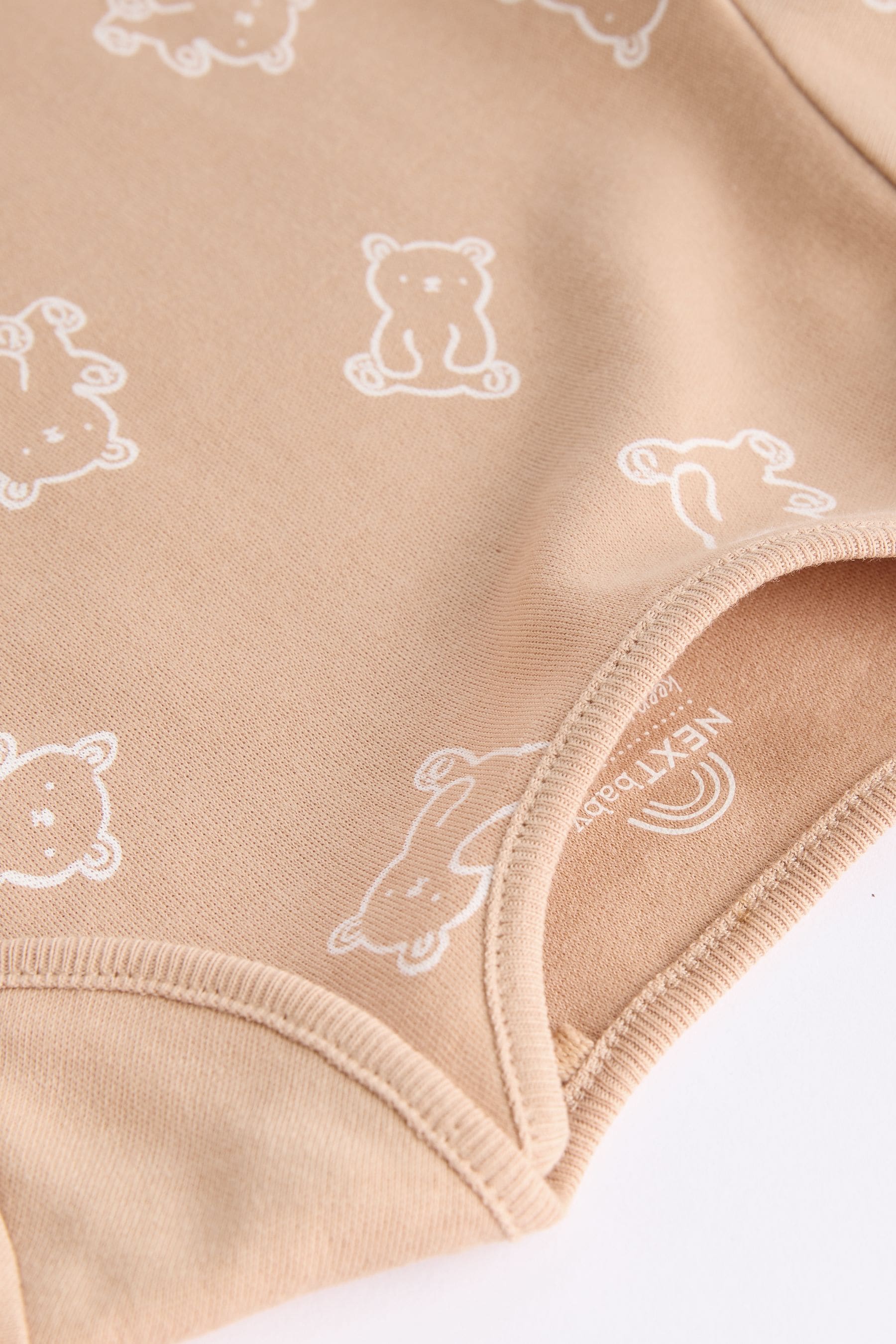 Neutral Baby Short Sleeves Bear Bodysuits 5 Pack