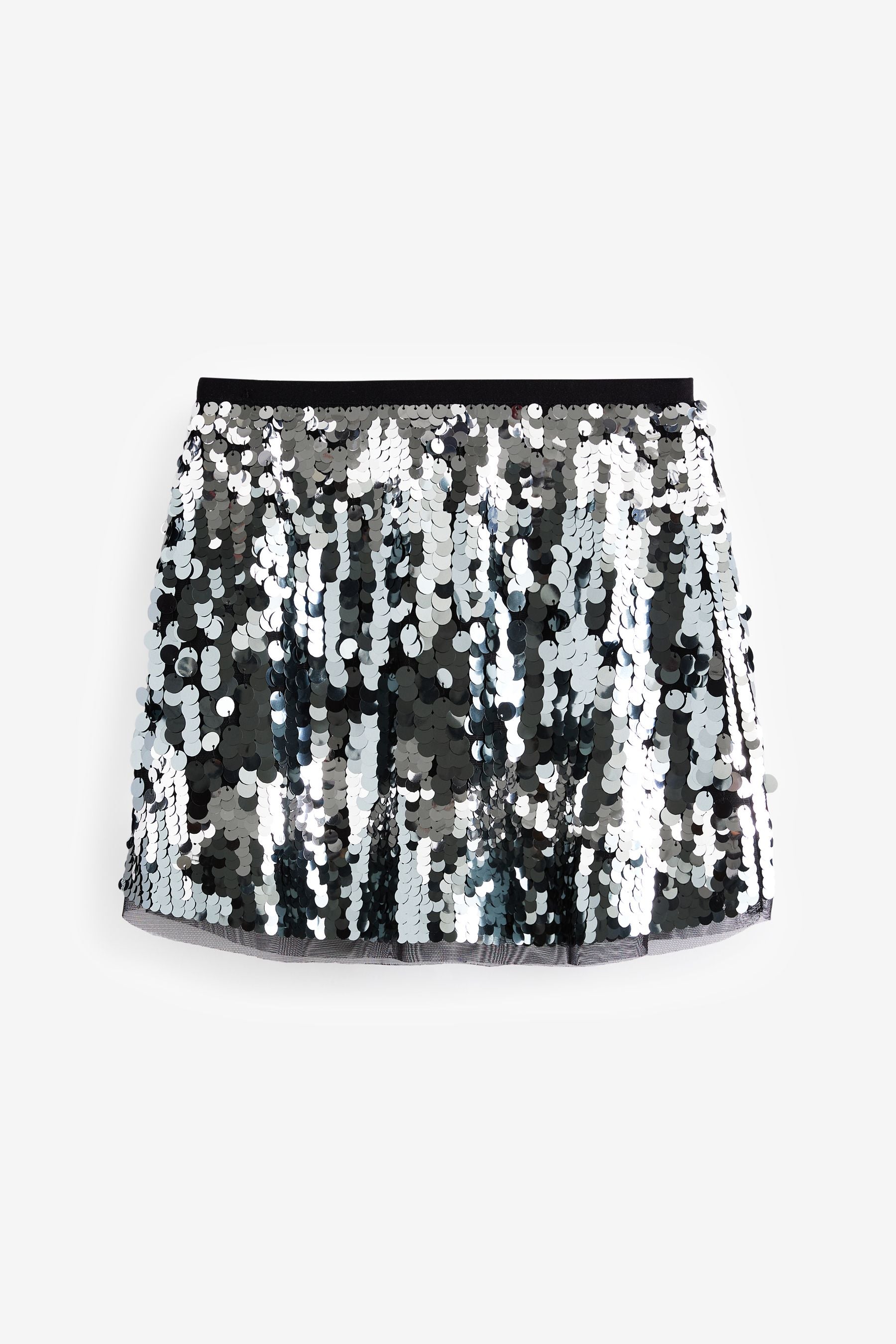 Black/White Sequin Skirt (3-16yrs)