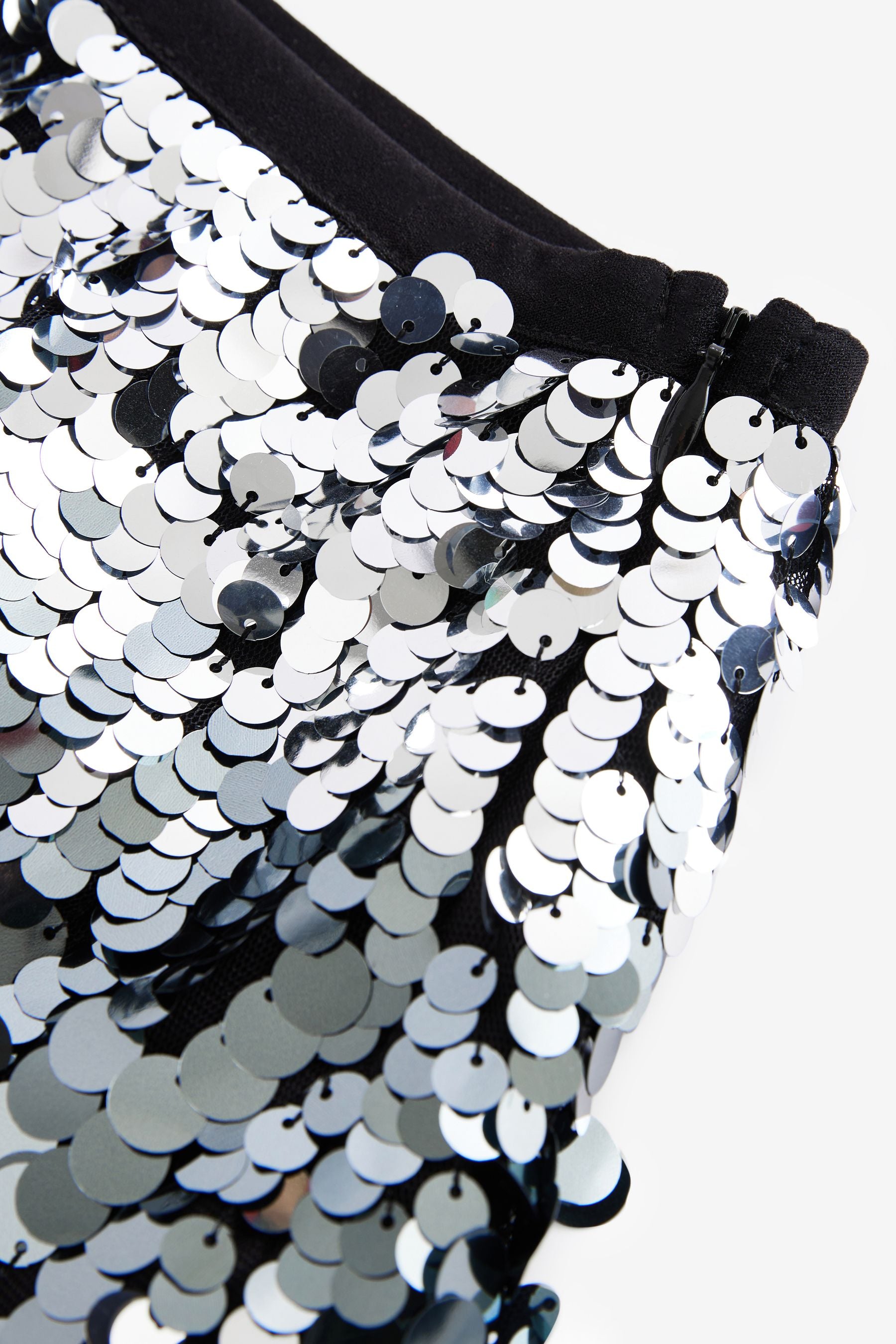 Black/White Sequin Skirt (3-16yrs)