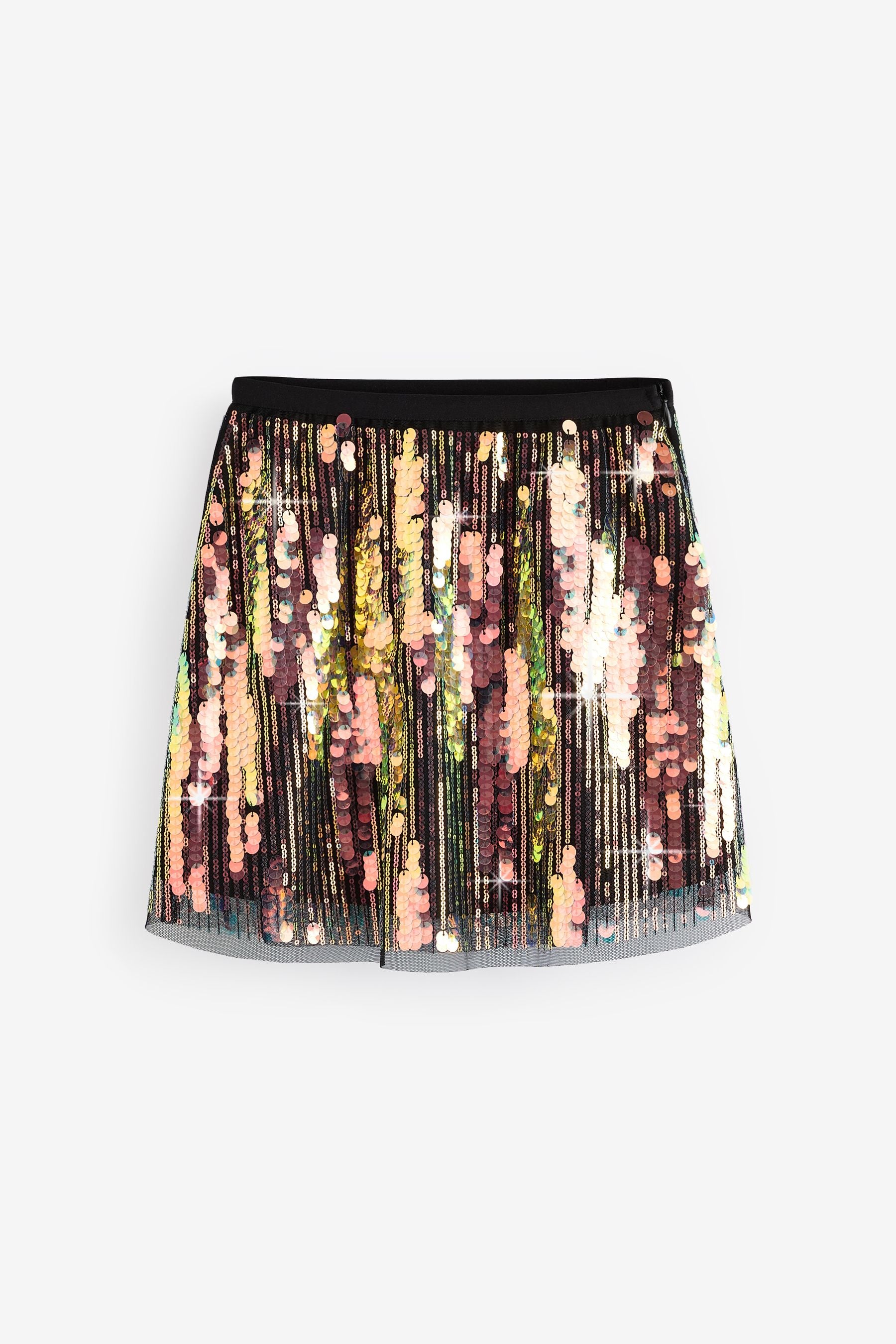 Rainbow Sequin Skirt (3-16yrs)