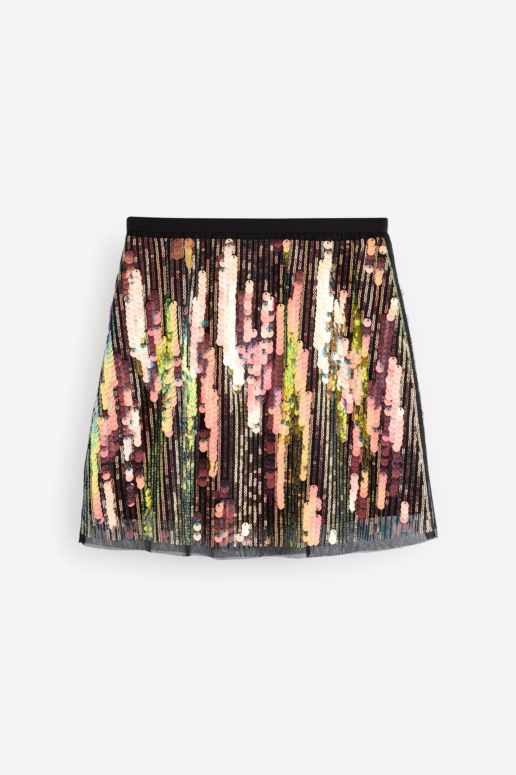 Rainbow Sequin Skirt (3-16yrs)