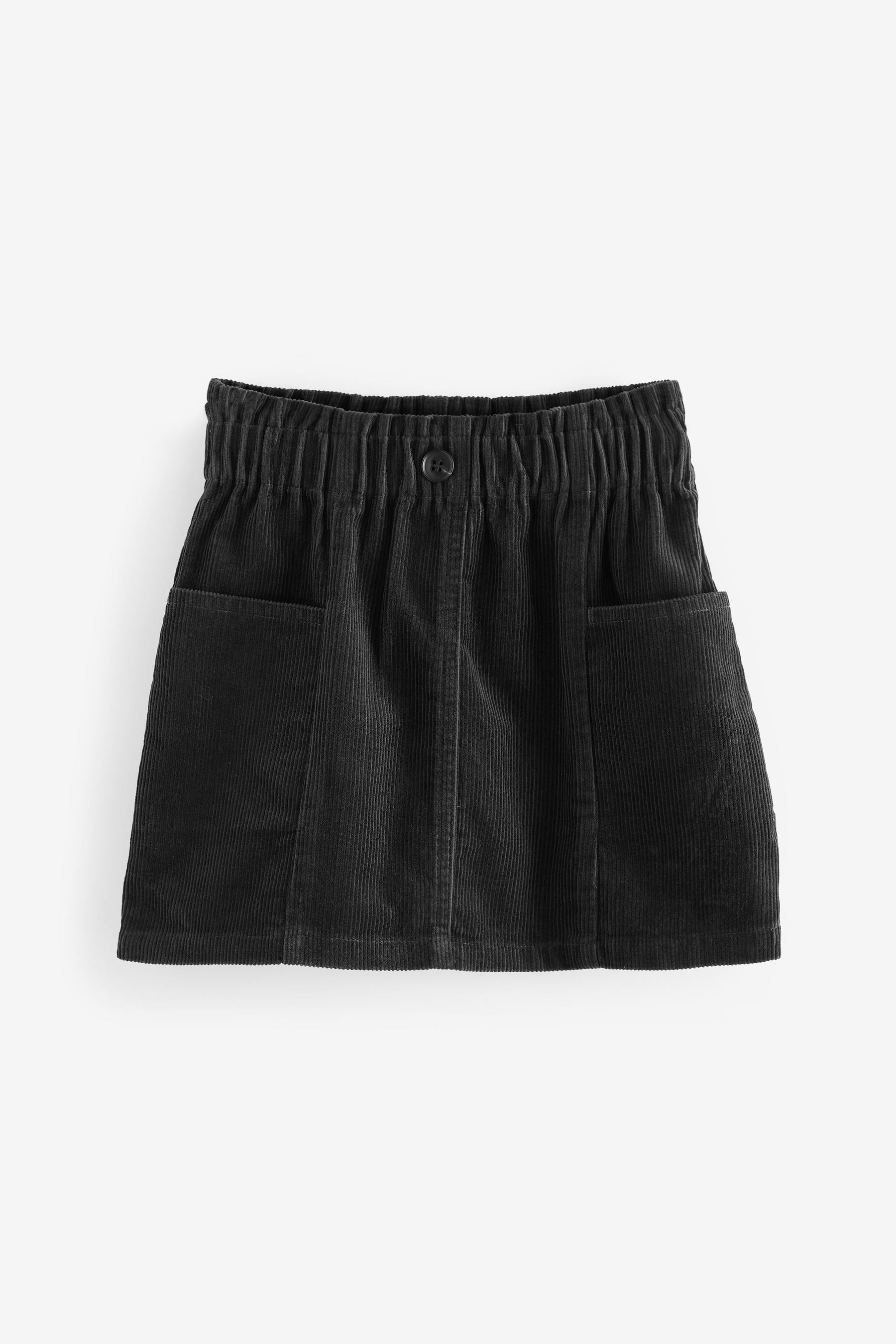 Charcoal Grey 100% Cotton Cord Skirt (3-16yrs)