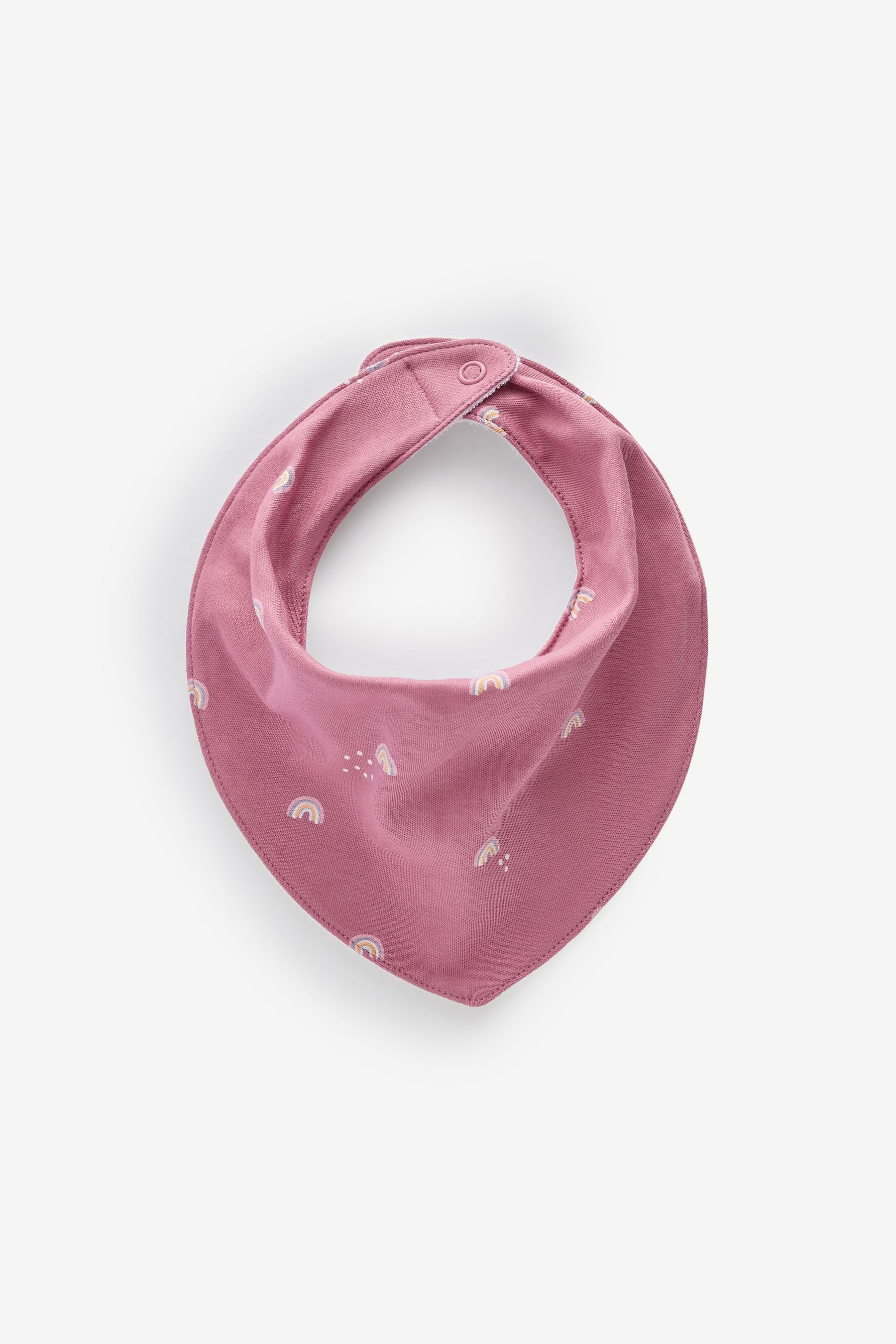 Pink Dribble Bibs 5 Pack