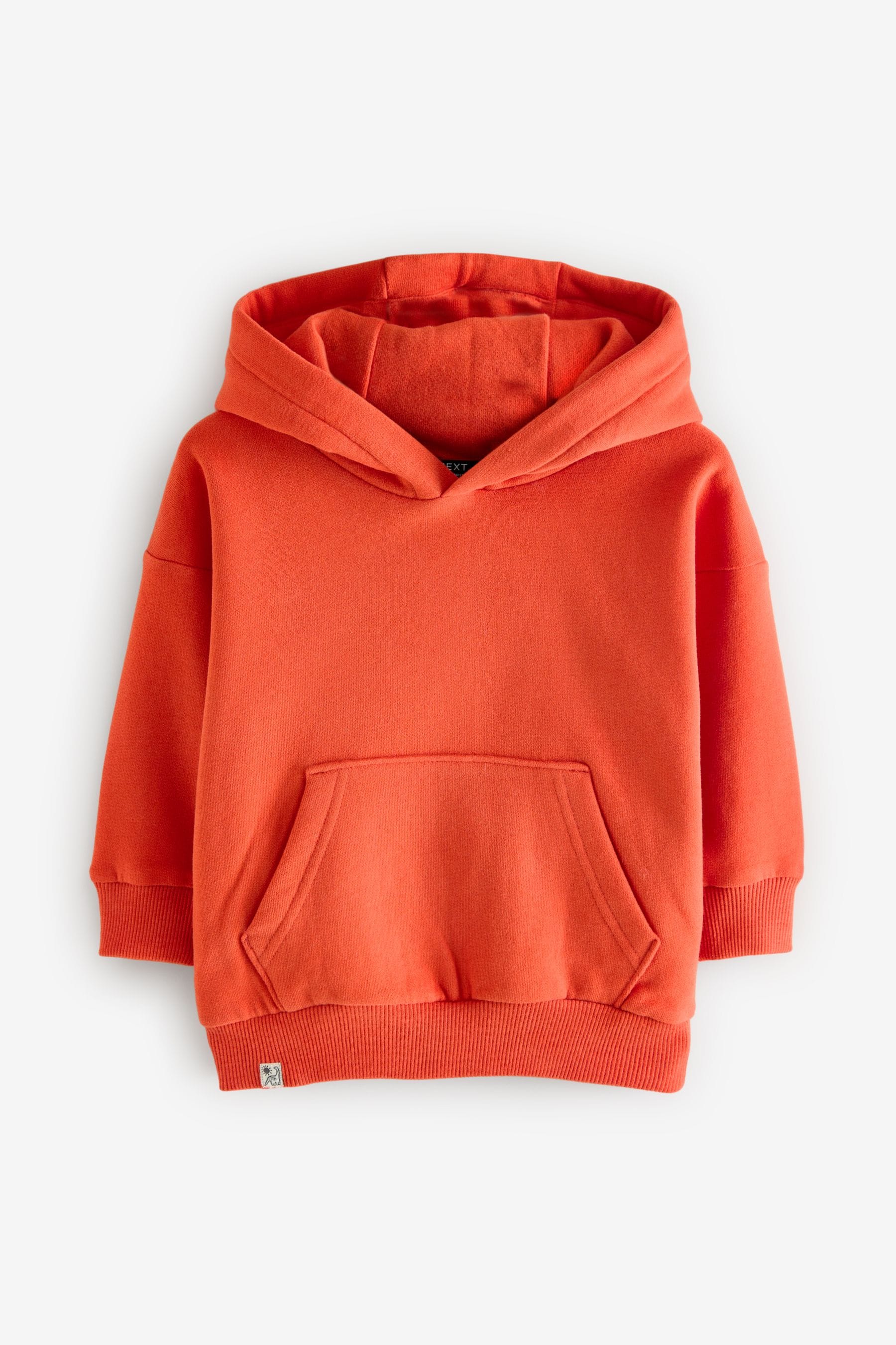 Red Long Sleeve Soft Touch Hoodie (3mths-7yrs)