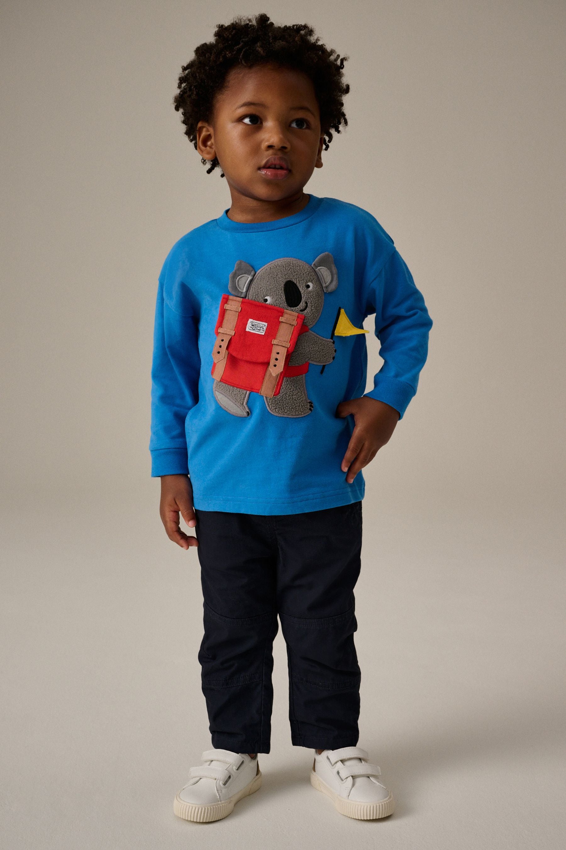 Blue Koala 100% Cotton Long Sleeve Interactive T-Shirt (3mths-7yrs)