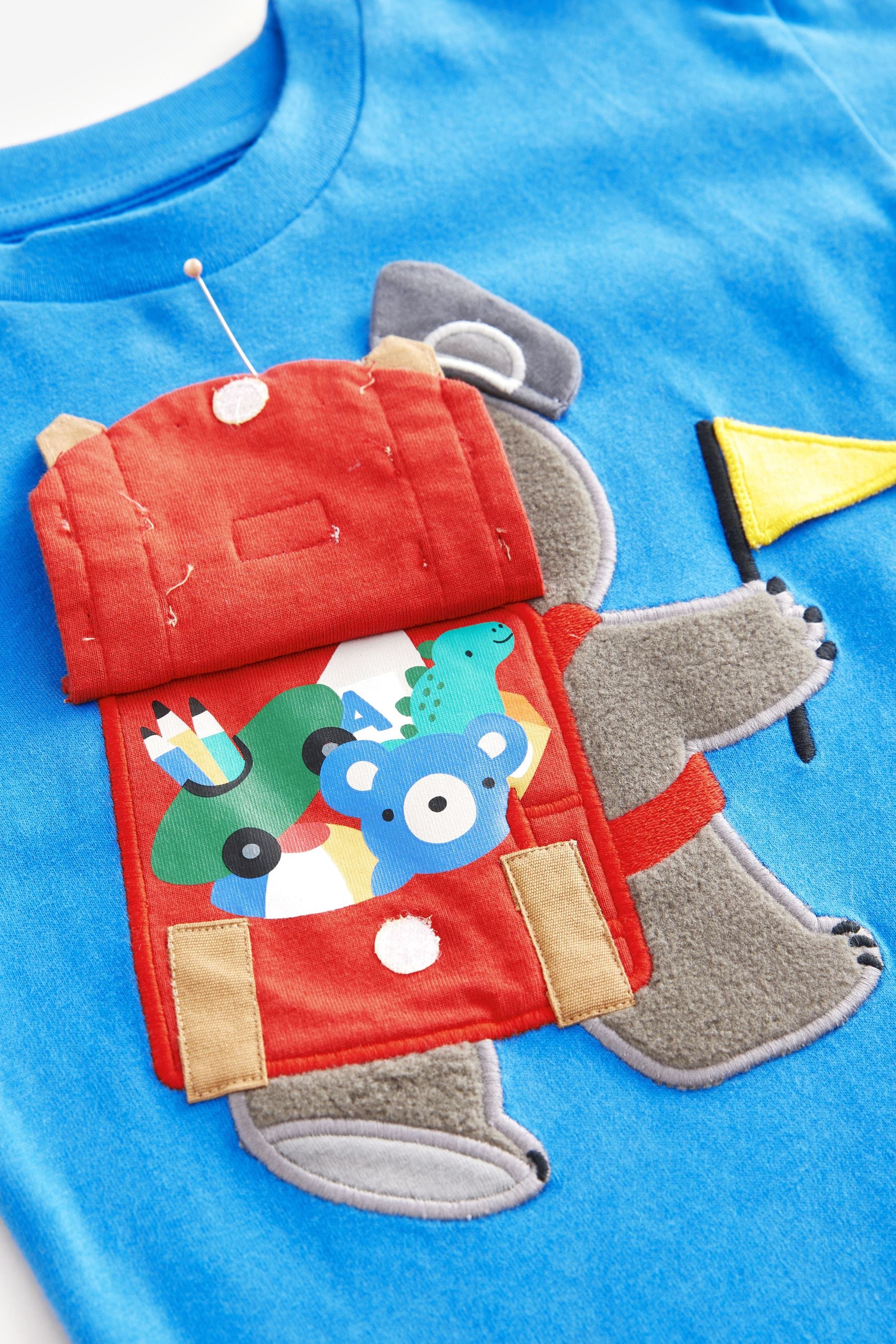 Blue Koala 100% Cotton Long Sleeve Interactive T-Shirt (3mths-7yrs)