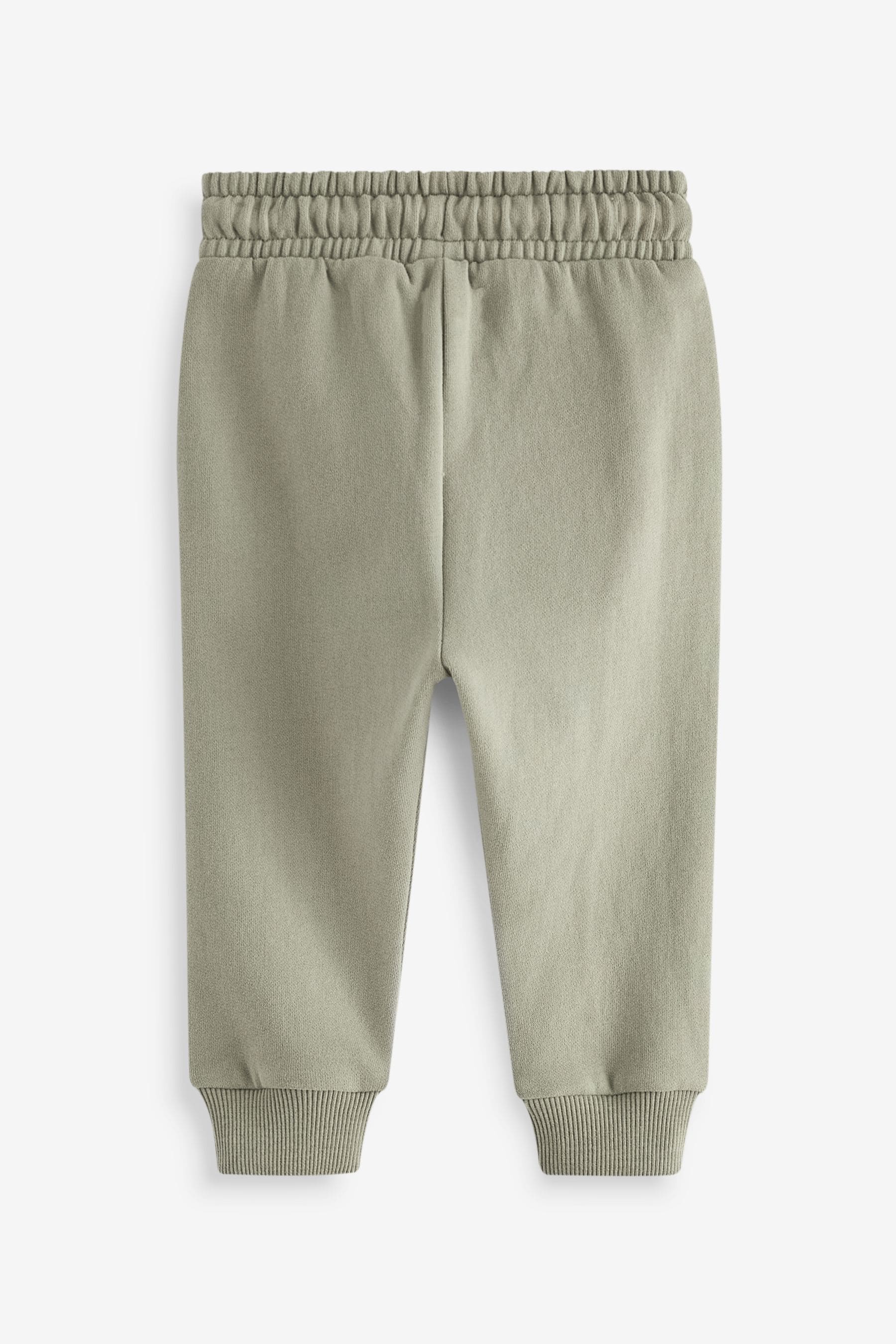 Khaki Green Soft Touch Jersey Joggers (3mths-7yrs)