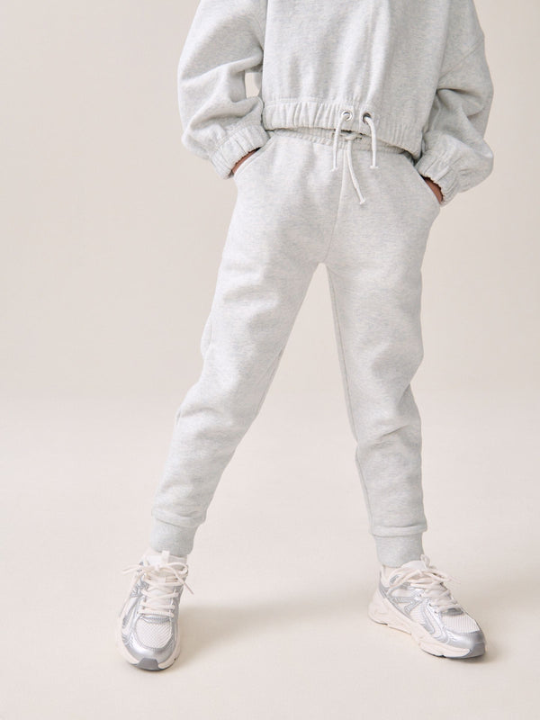 Grey Soft Jersey Regular Fit Joggers (3-16yrs)