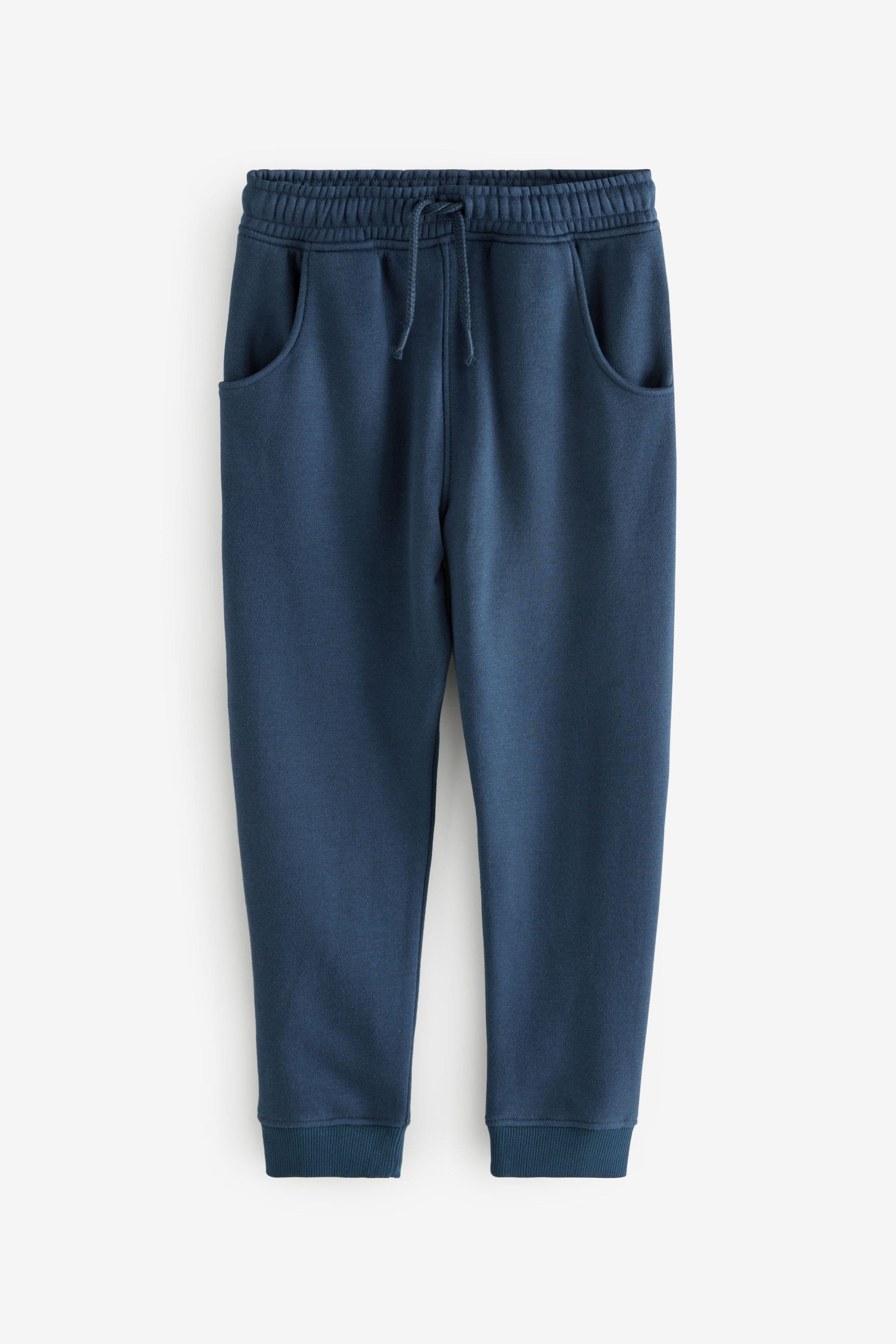 Navy Fleece Lined Joggers (3-16yrs)