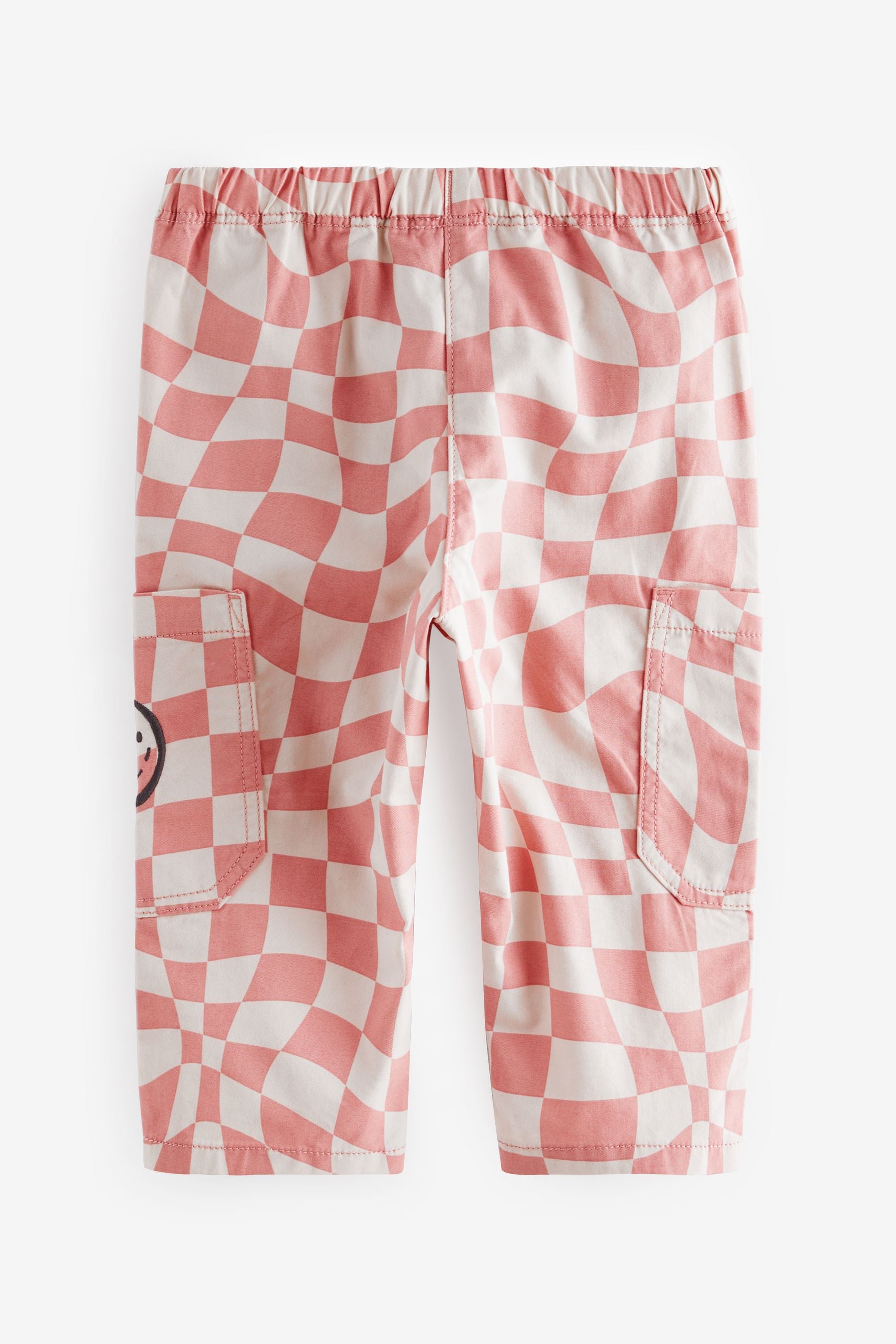 Pink/Cream Checkerboard Trousers (3mths-7yrs)