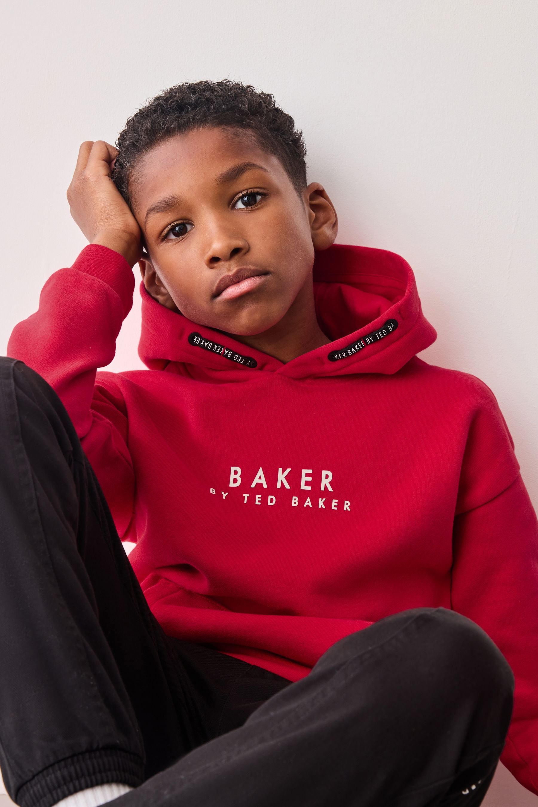 Baker by Ted Baker Overhead 100% Cotton Hoodie