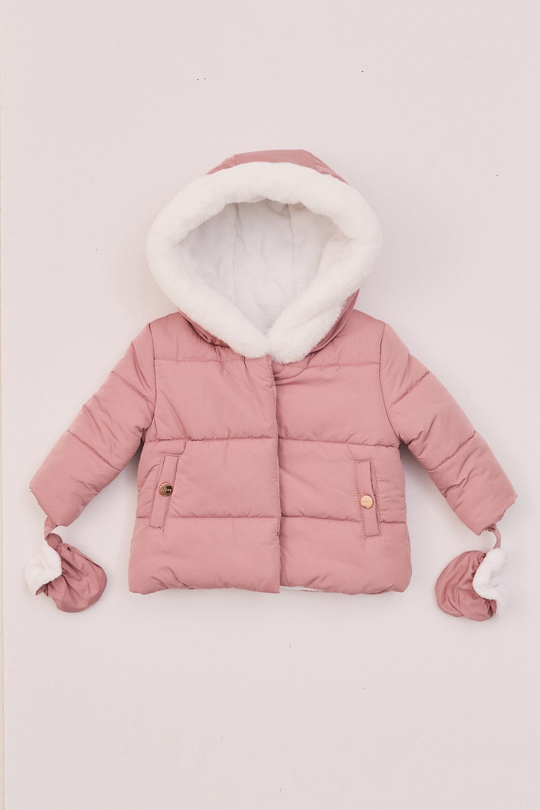 Rose Pink Baby Coat