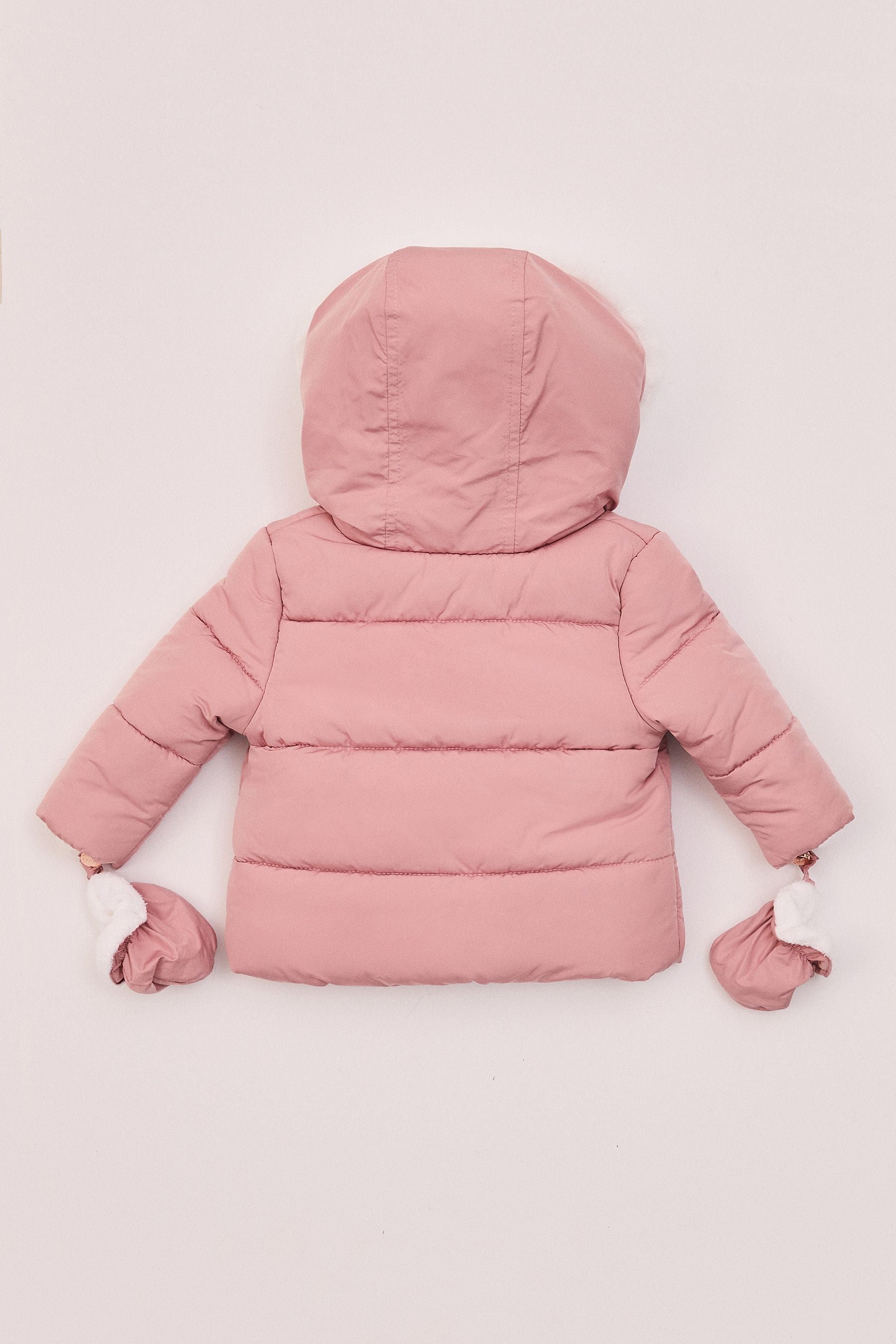 Rose Pink Baby Coat