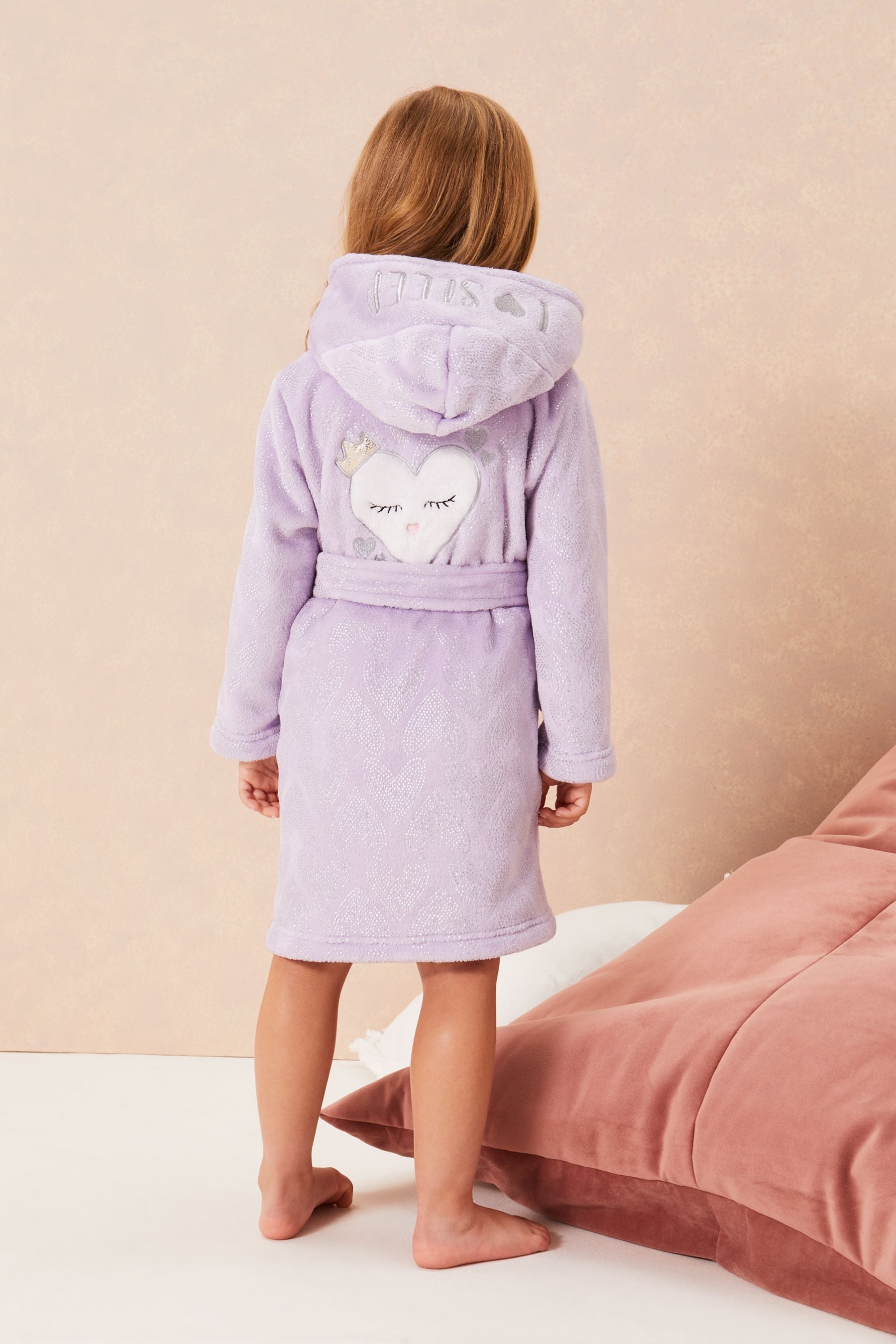 Lilac Mini Cosy Dressing Gown