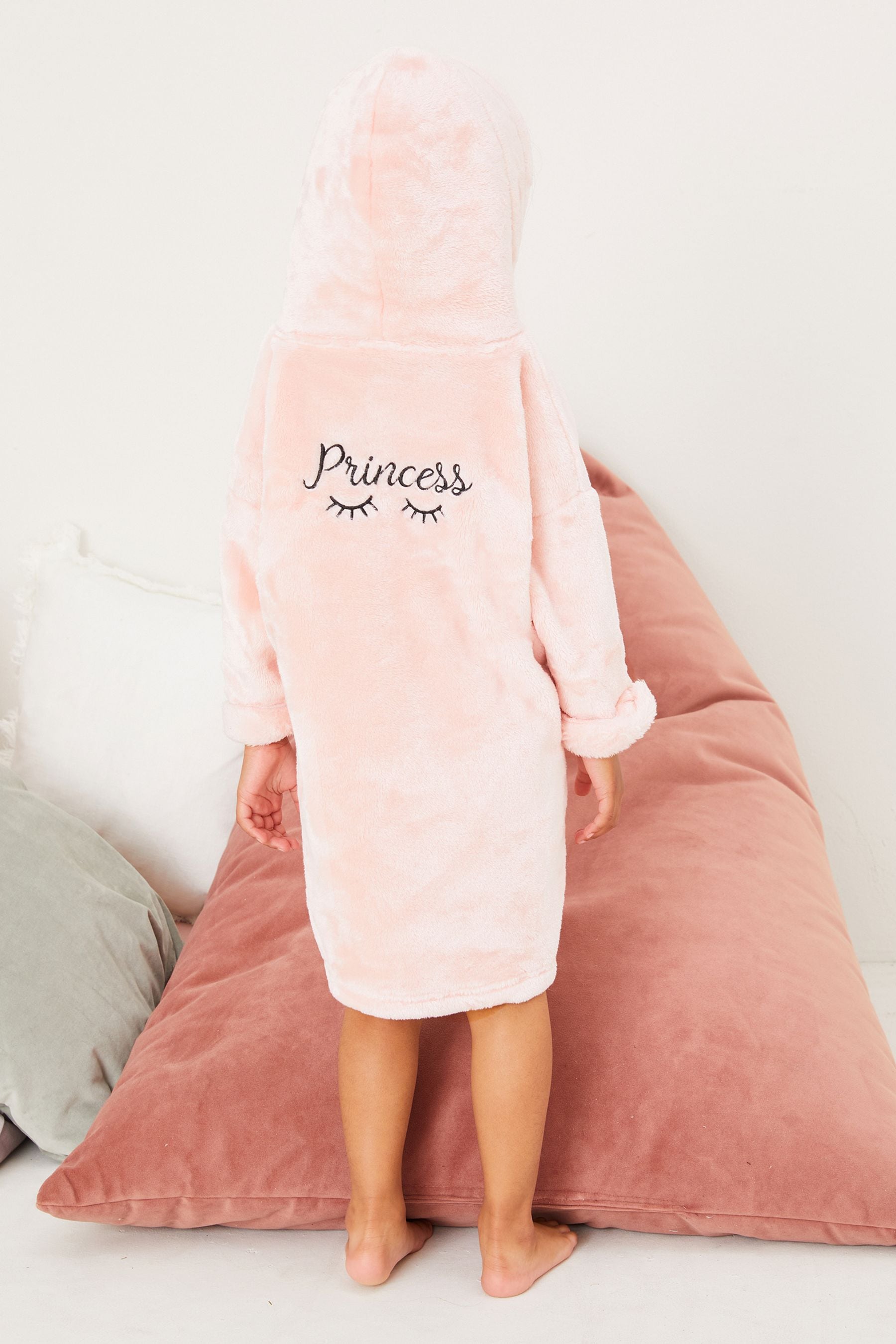 Pink Mini Snuggle Hoodie Poncho