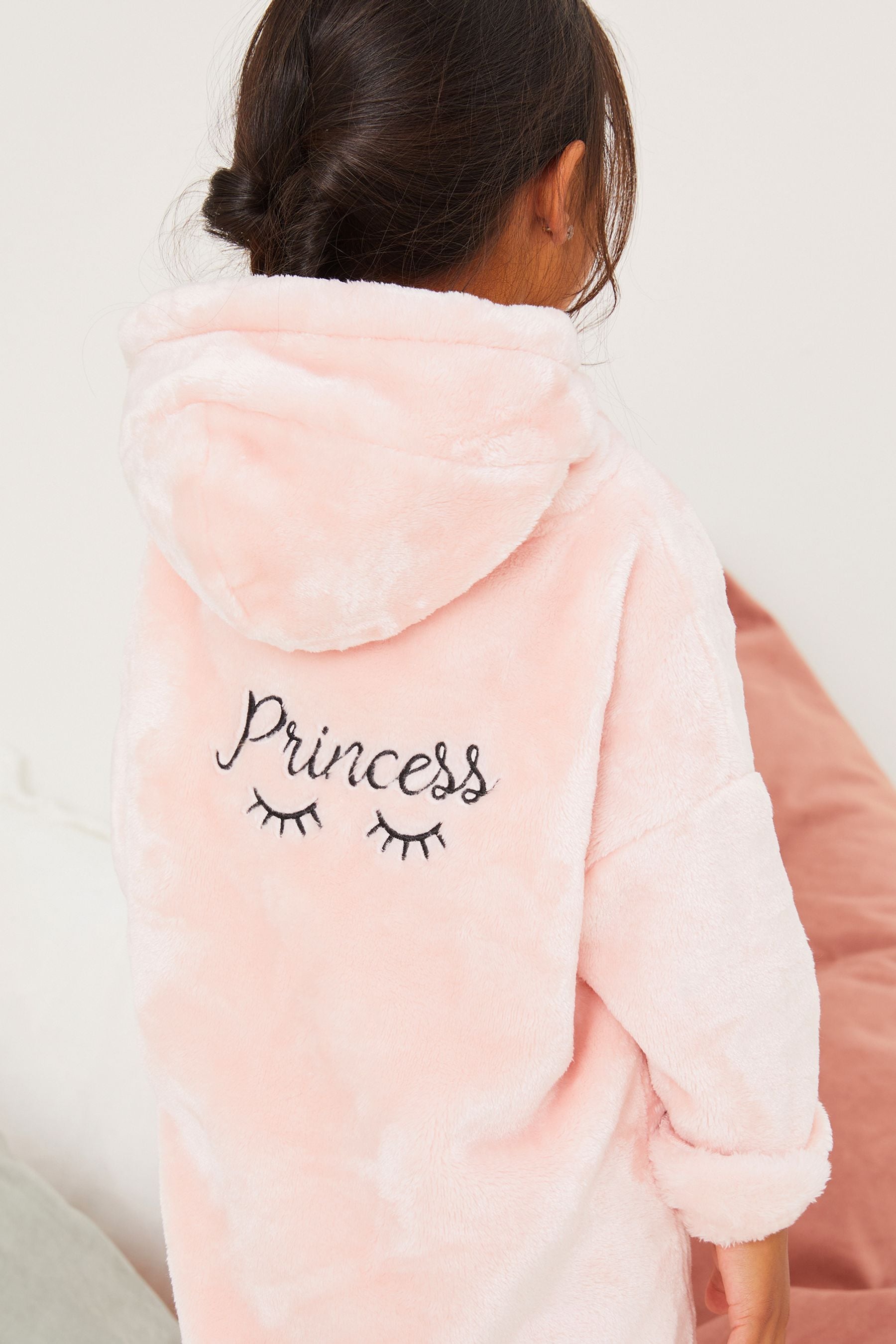 Pink Mini Snuggle Hoodie Poncho