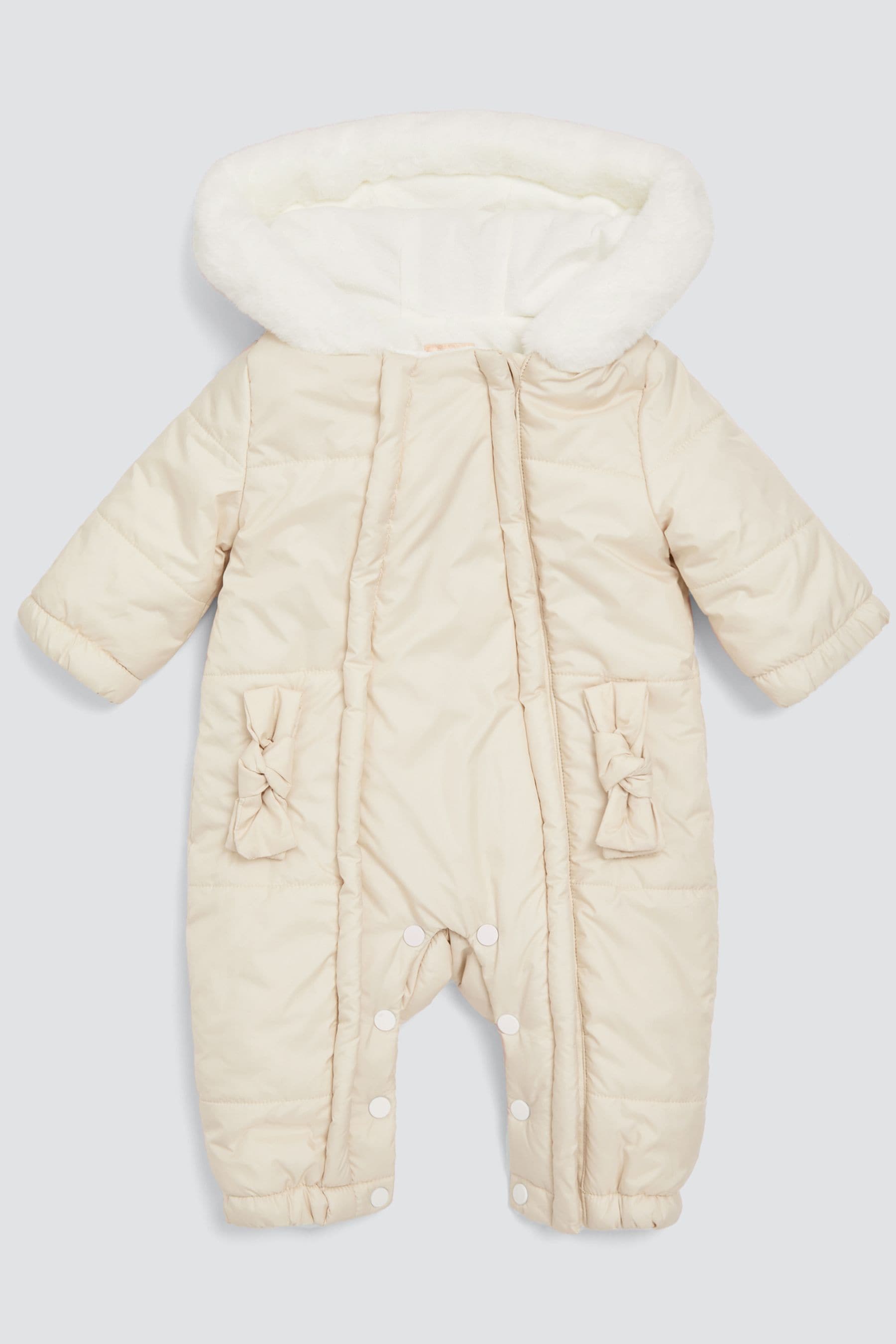 Cream Snowsuit (0-6yrs)