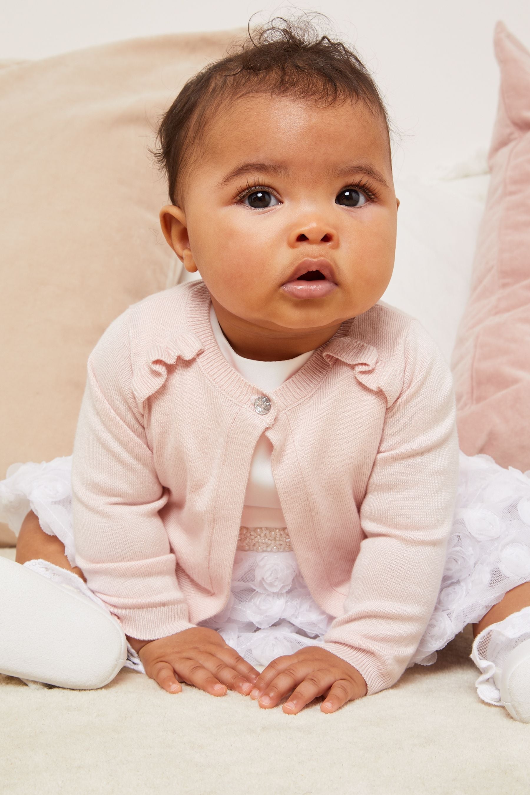 Pink Occasion Bolero (0mths-6yrs)