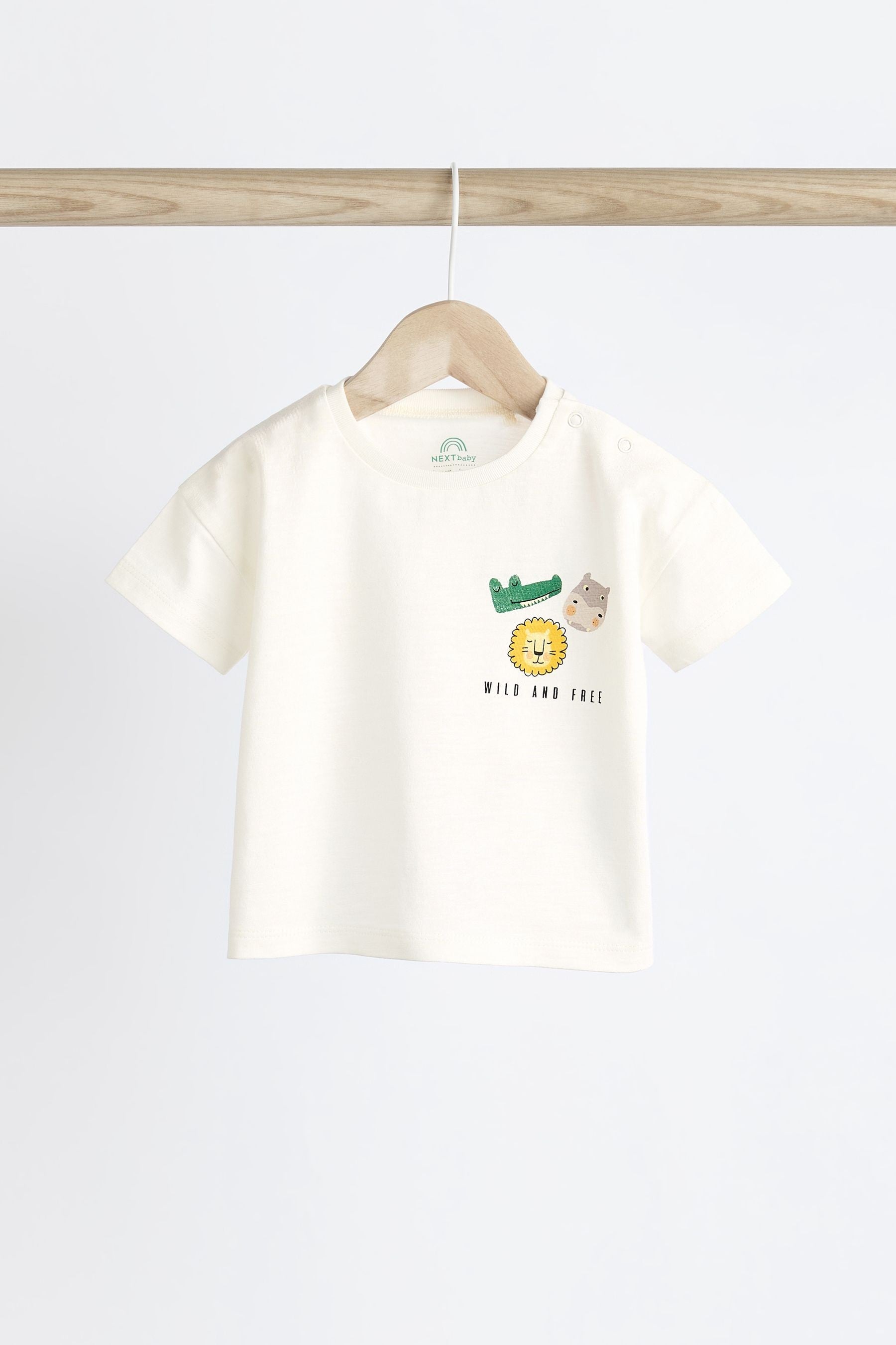 Green Character Baby T-Shirt And Shorts 2 Piece Set