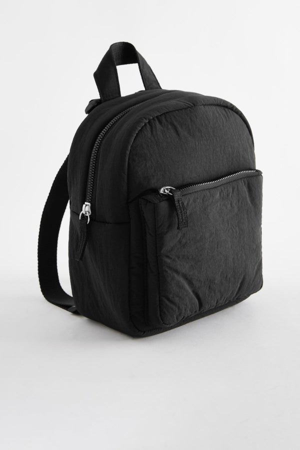 Black Mini Backpack