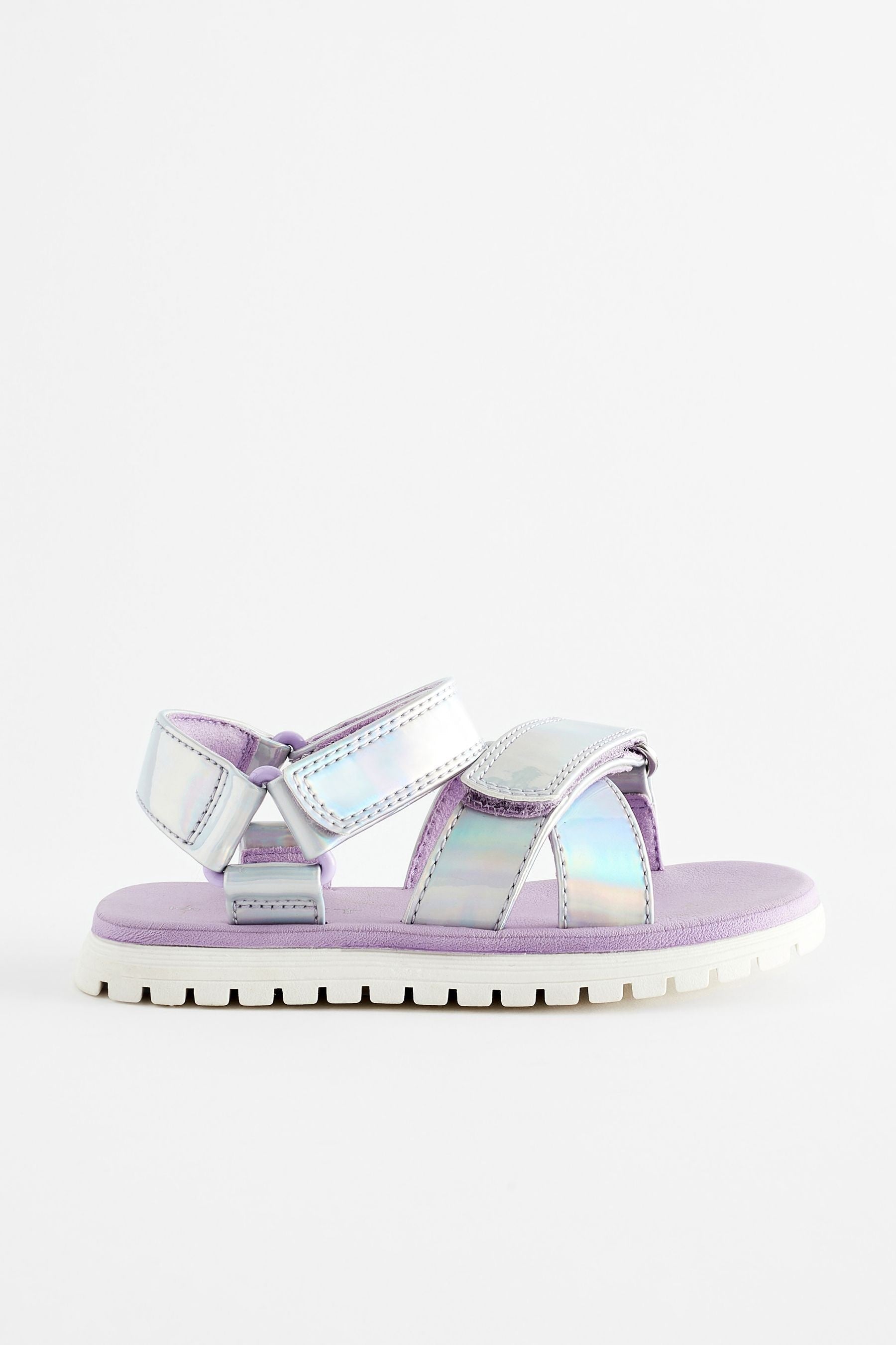 Silver Trekker Sandals