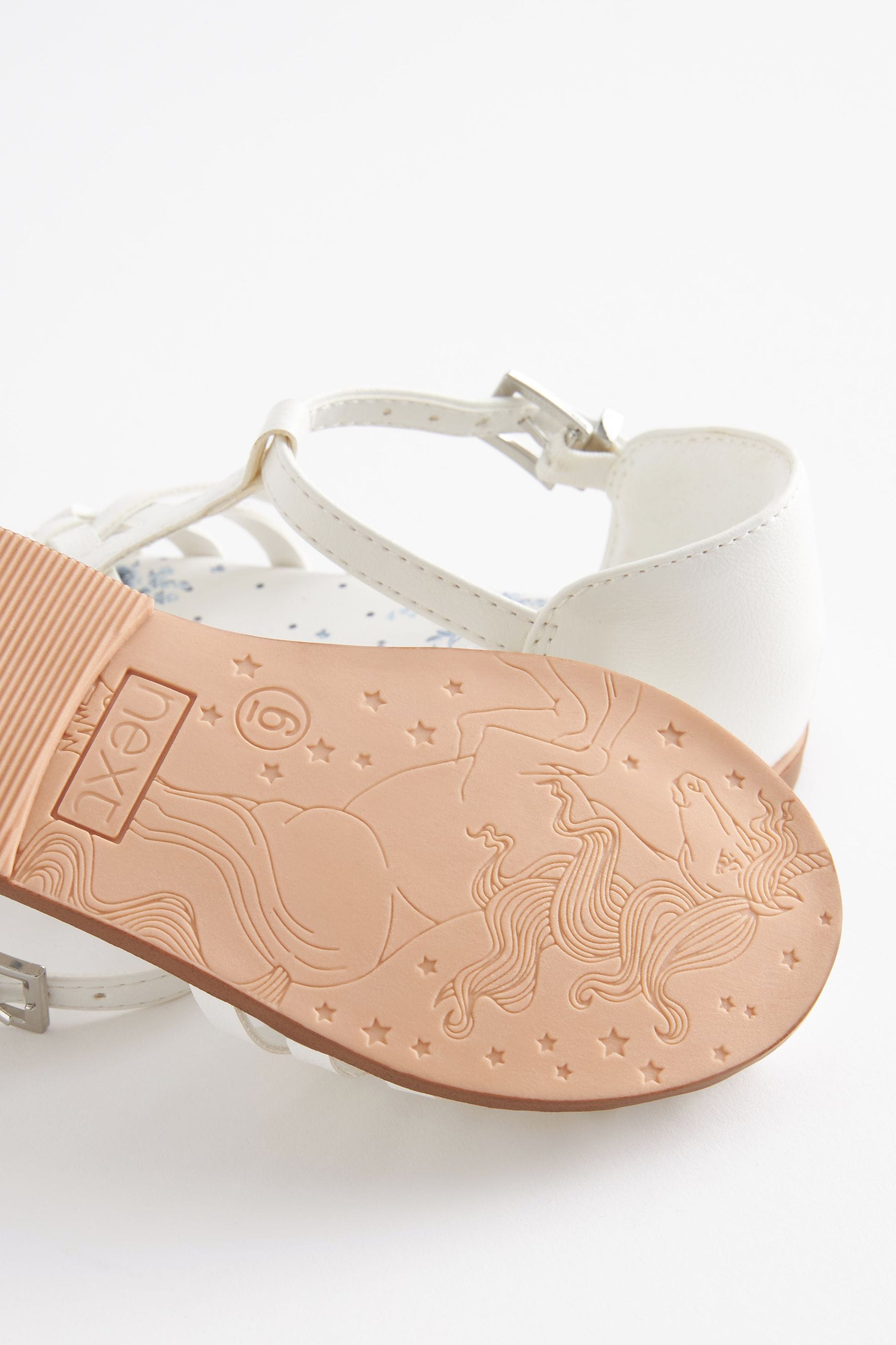 White Fisherman Occasion Sandals