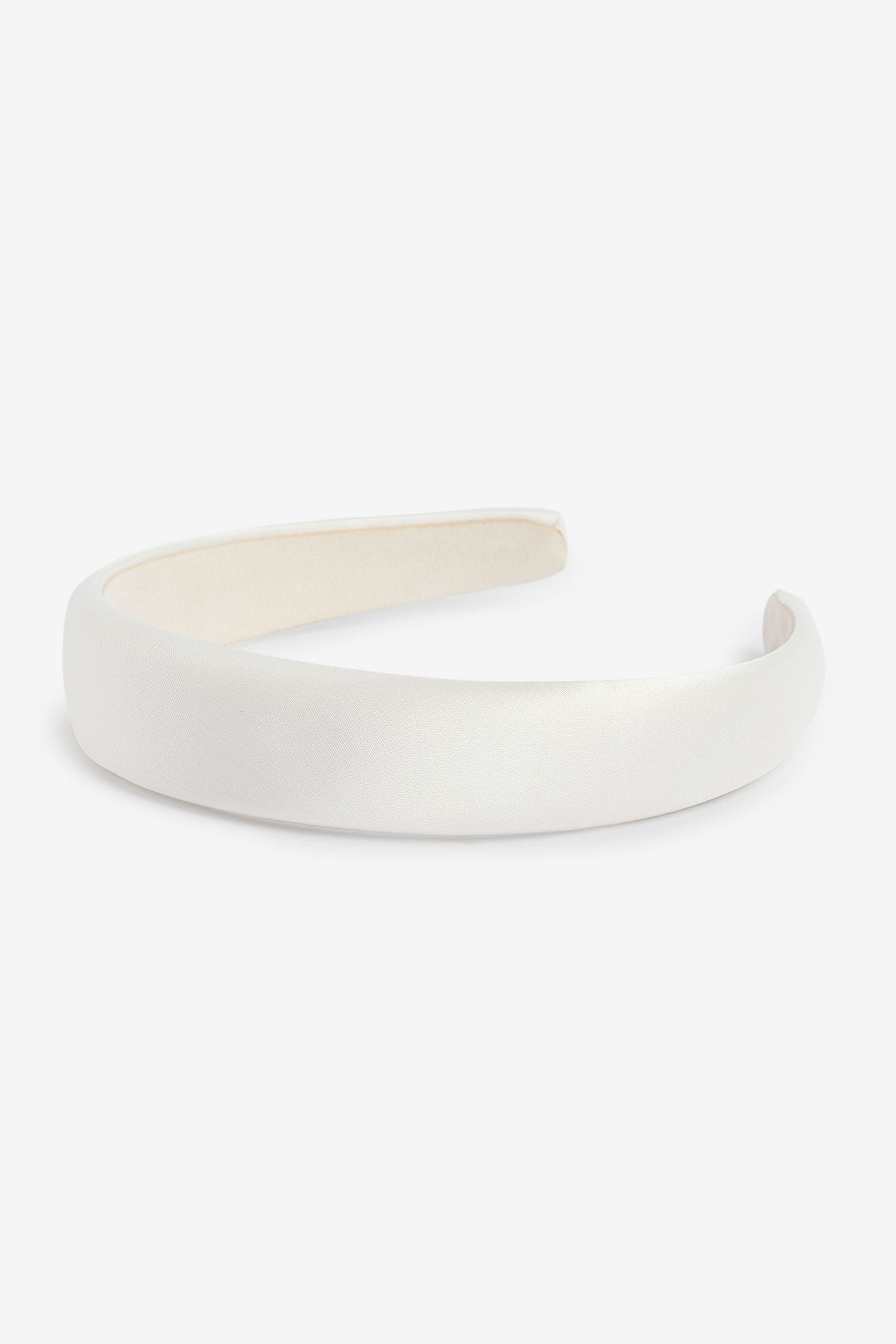 Cream Satin Aliceband