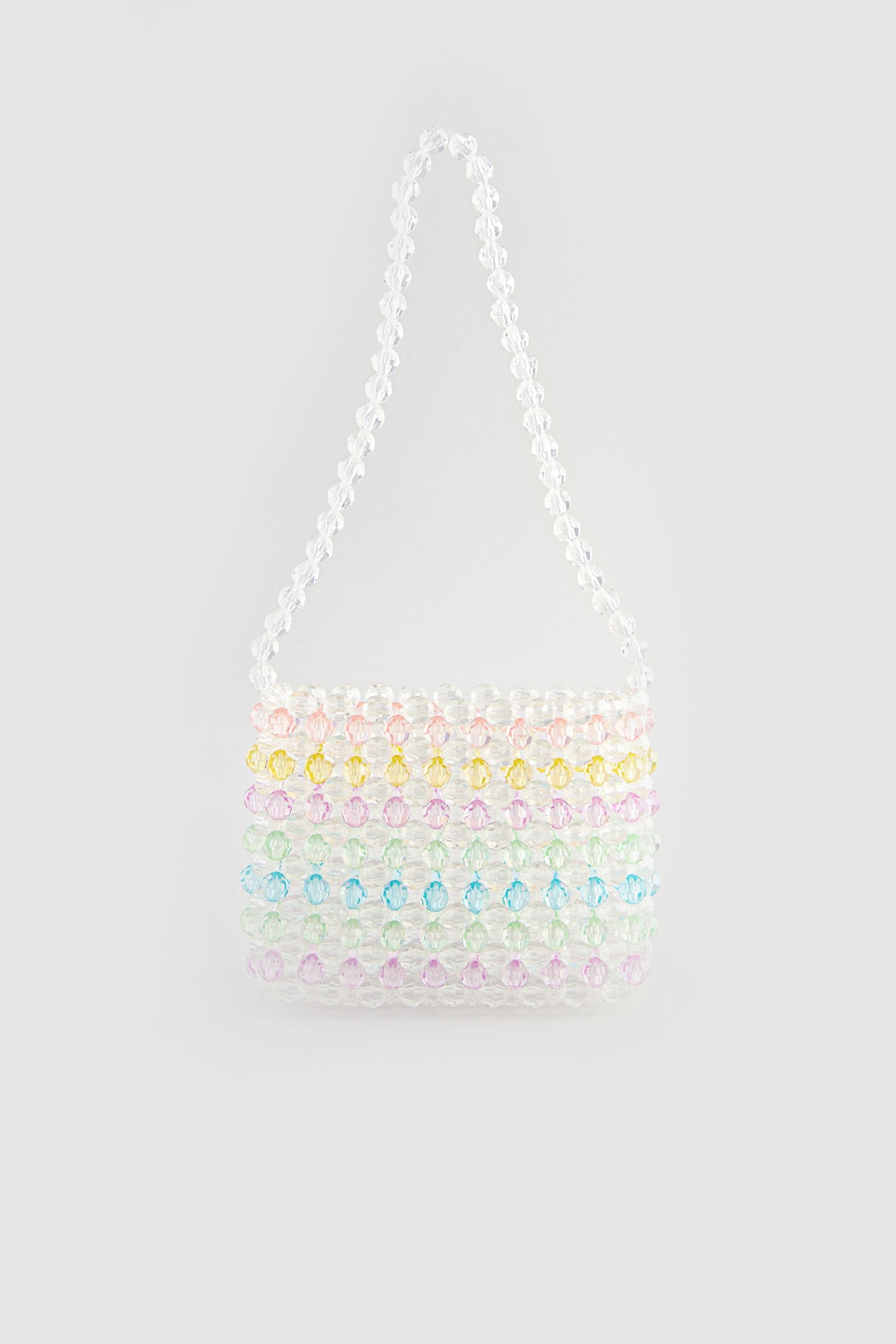 2 Tone Rainbow Bead Bag