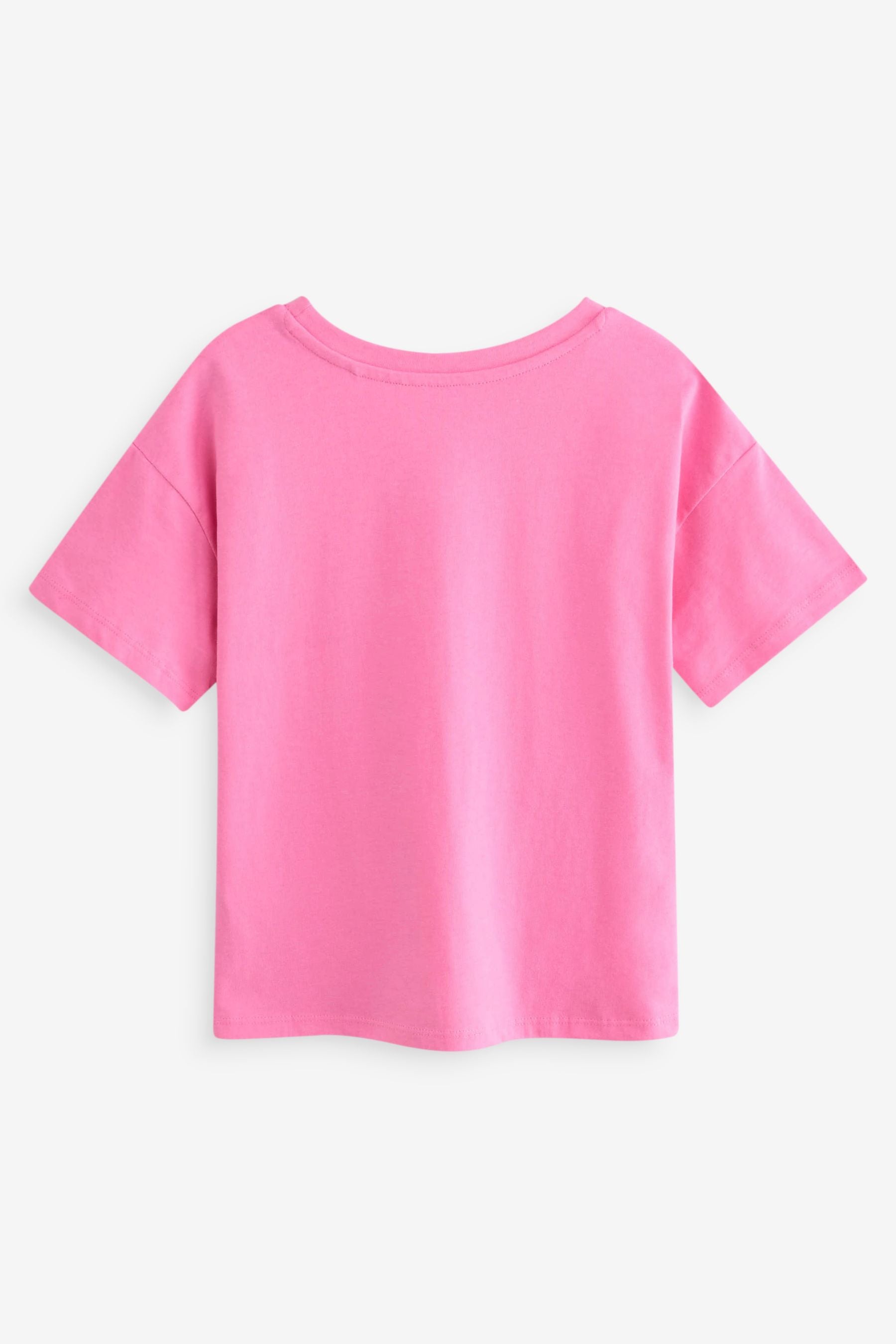 Pink Positive Vibes Graphic T-Shirt (3-16yrs)