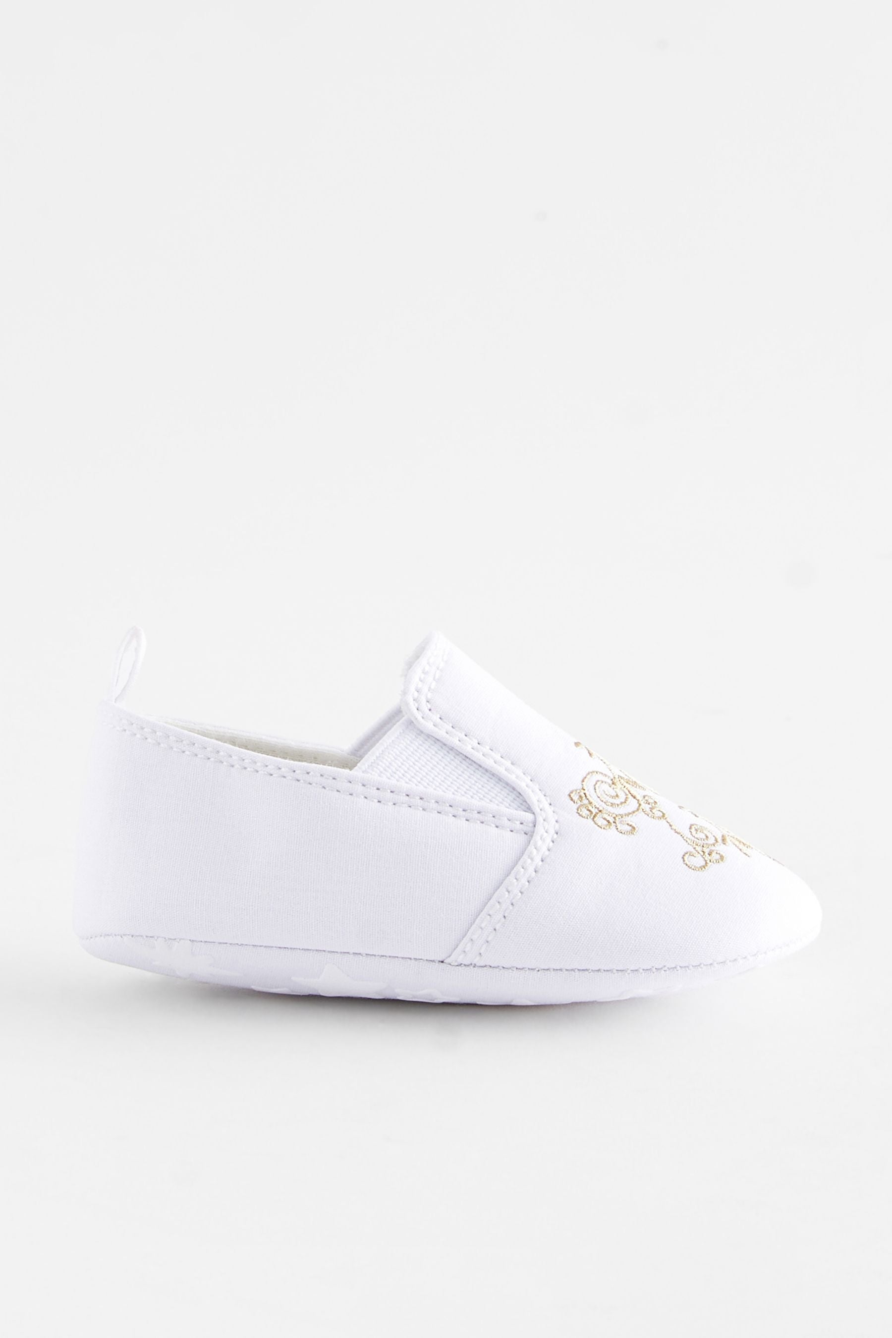 White Occasion Baby Shoes (0-2mths)