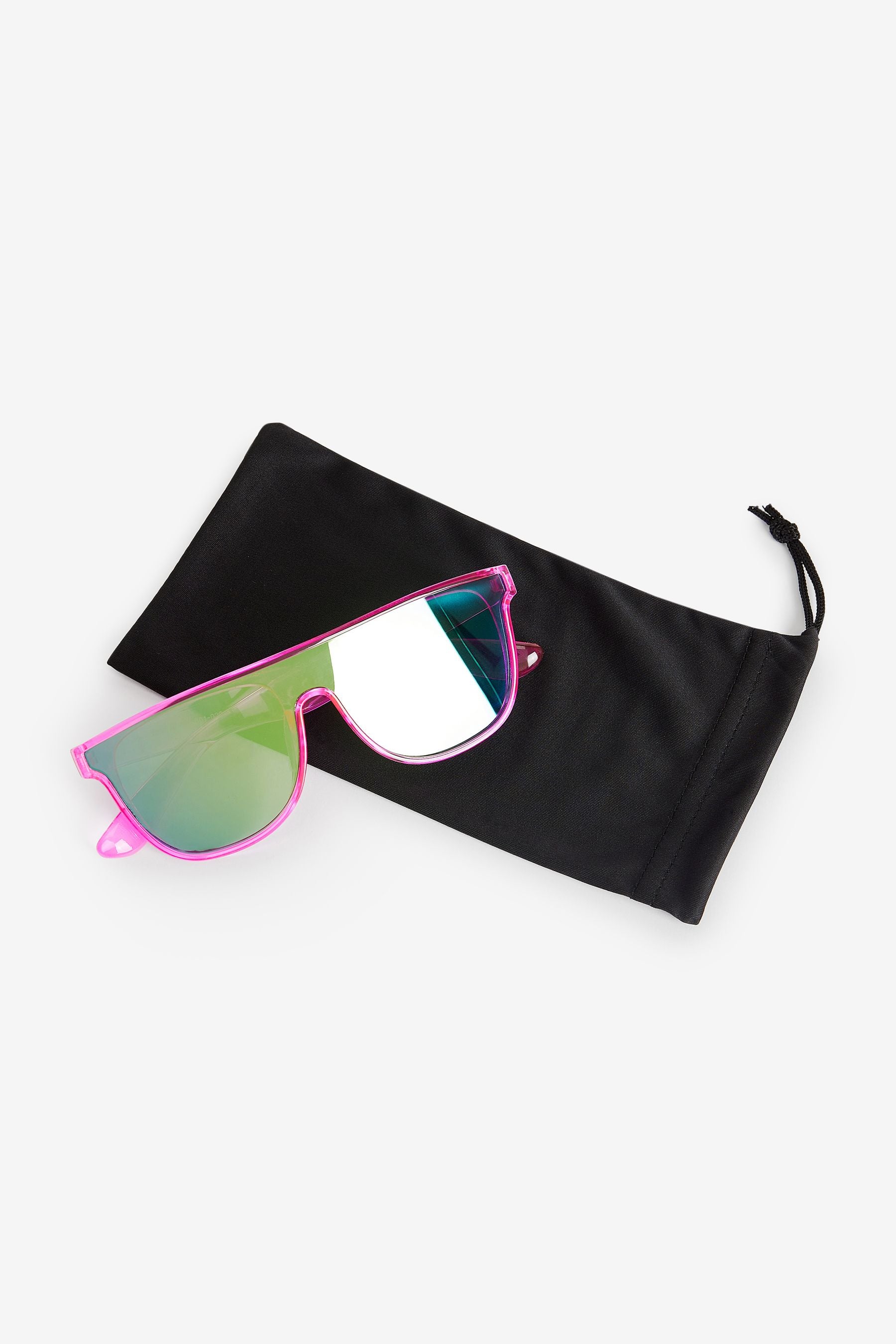 Pink Visor Sunglasses