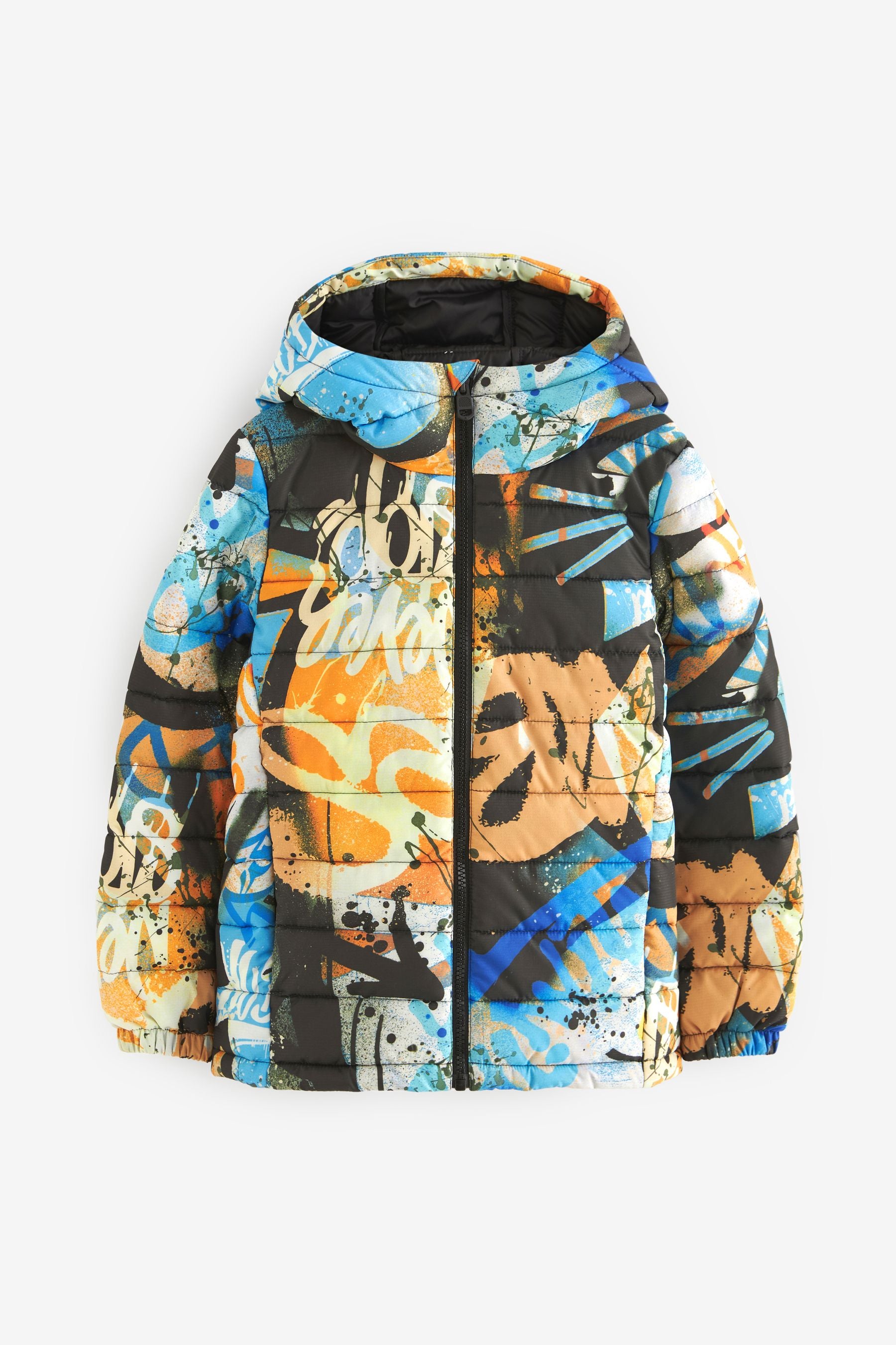 Multi Quilted Midweight Hooded Jacket (3-17yrs)