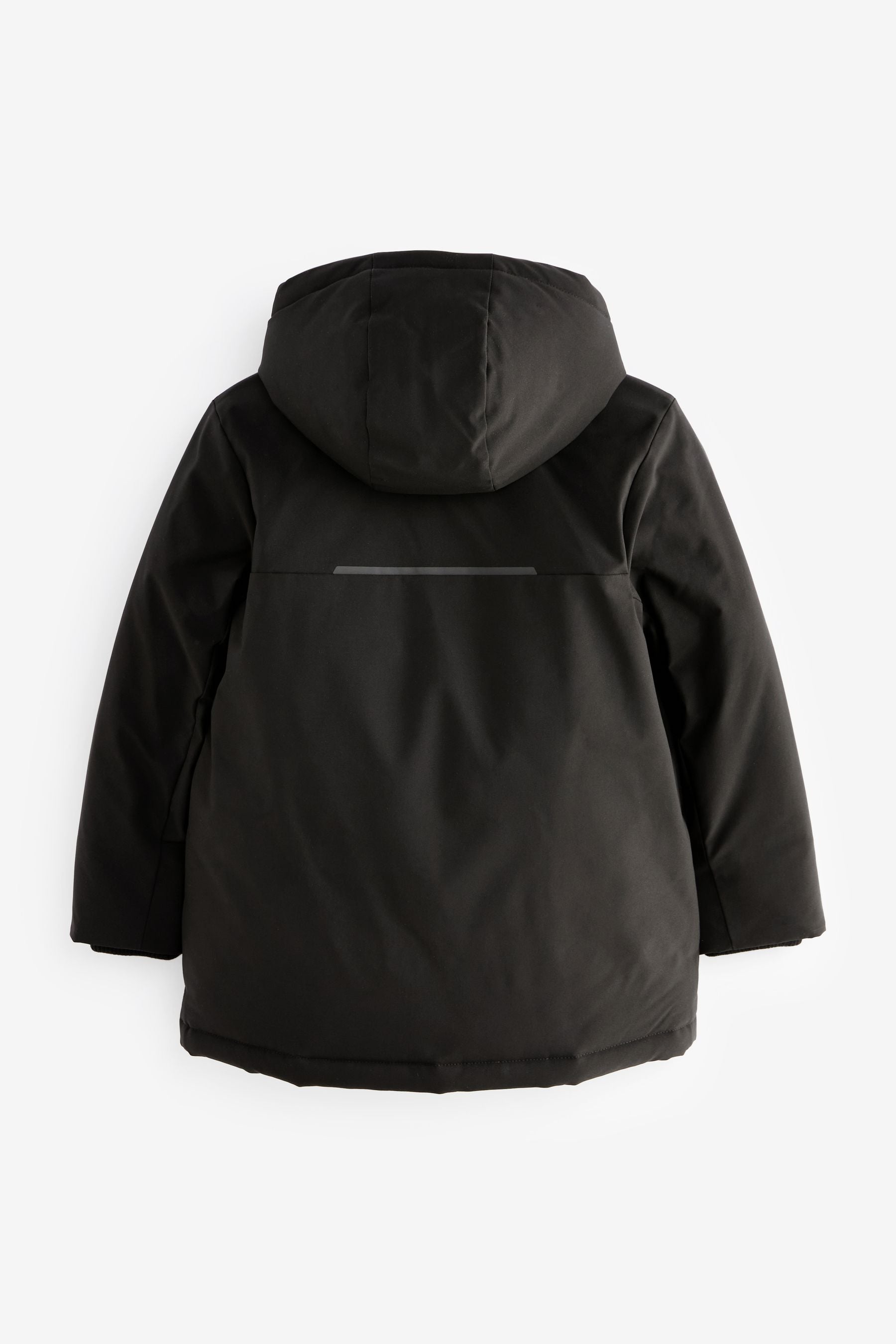 Black Smart Parka (3-17yrs)