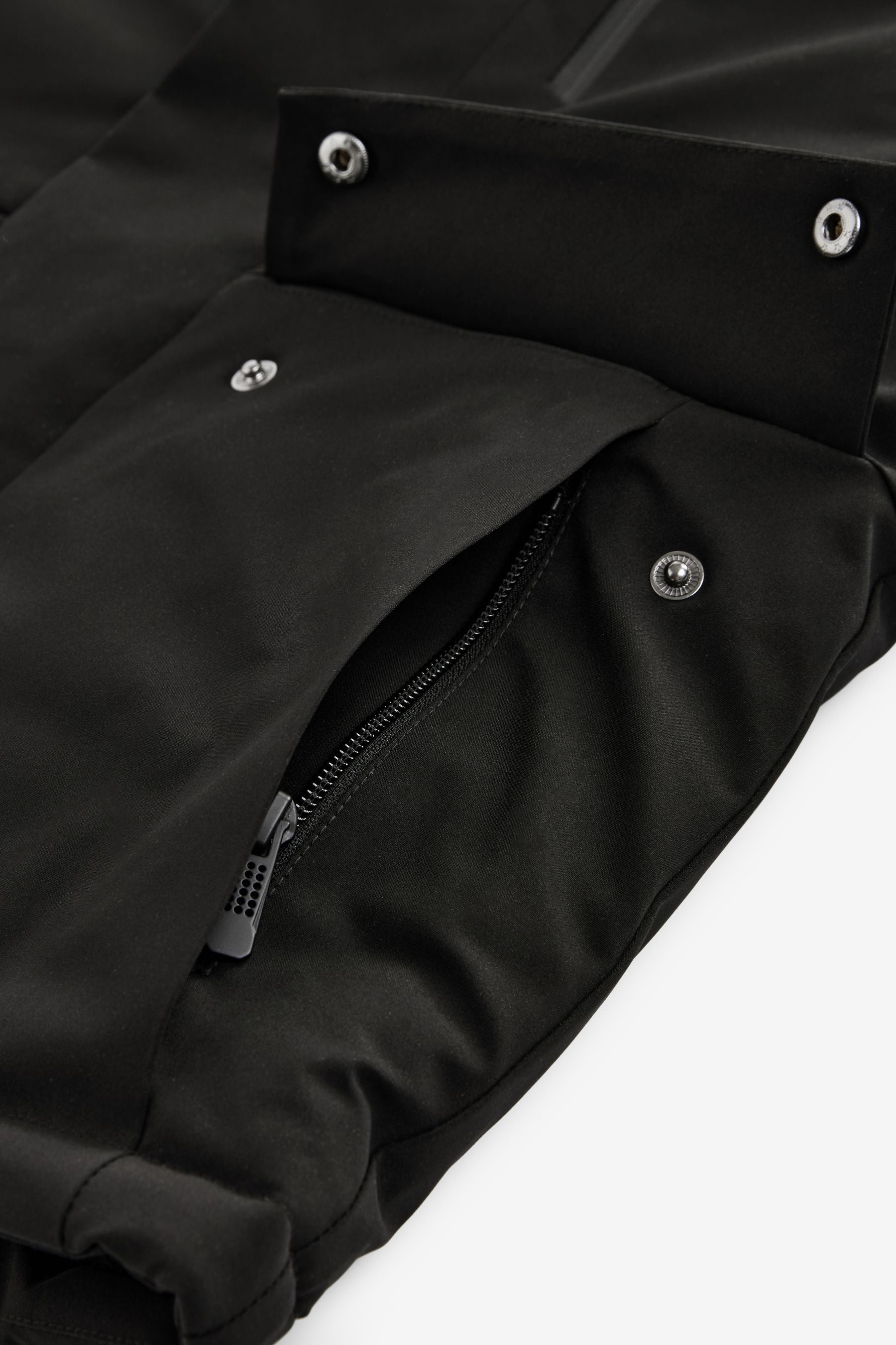 Black Smart Parka (3-17yrs)