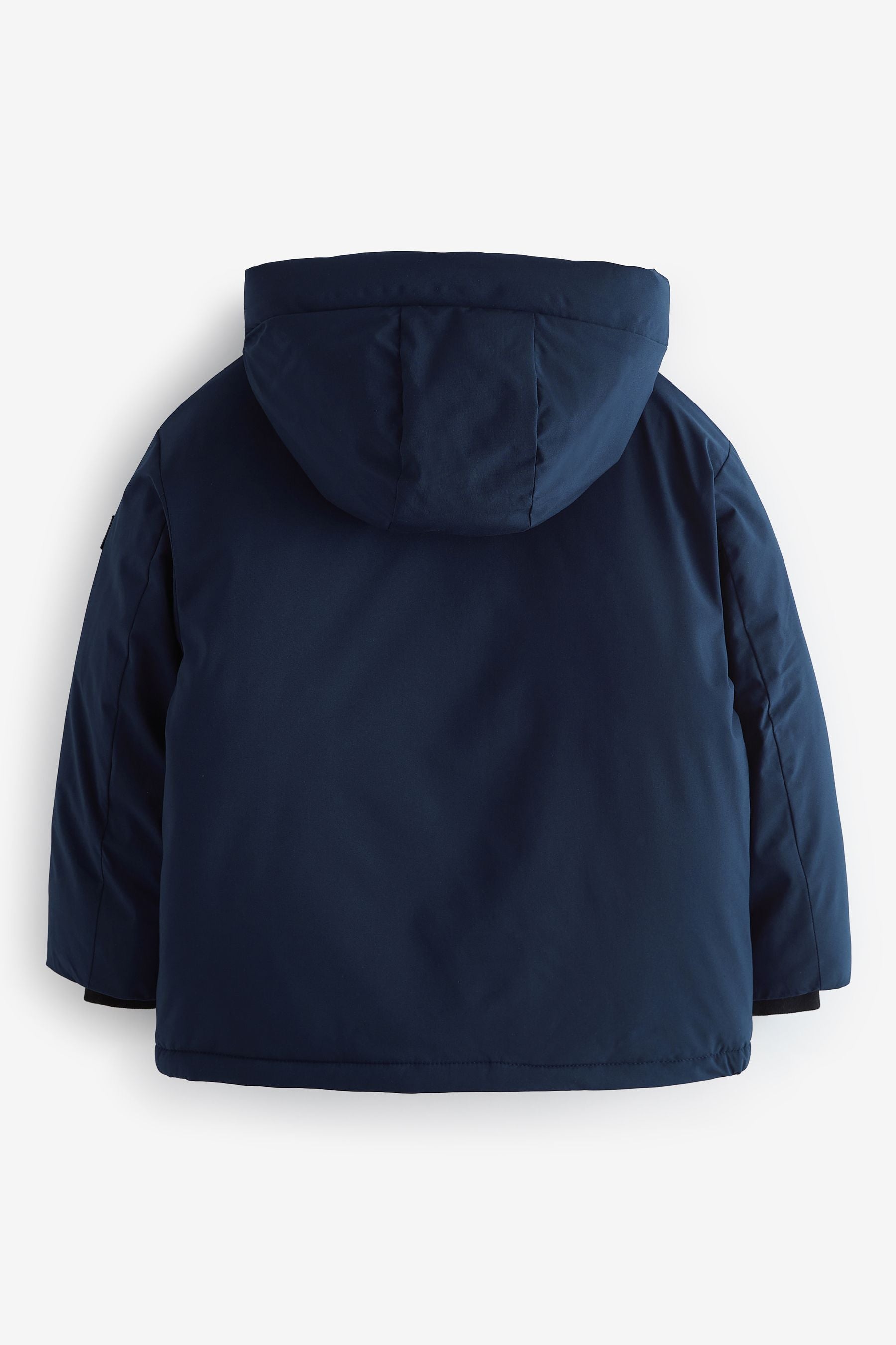 Navy Padded Puffer Coat (3-16yrs)