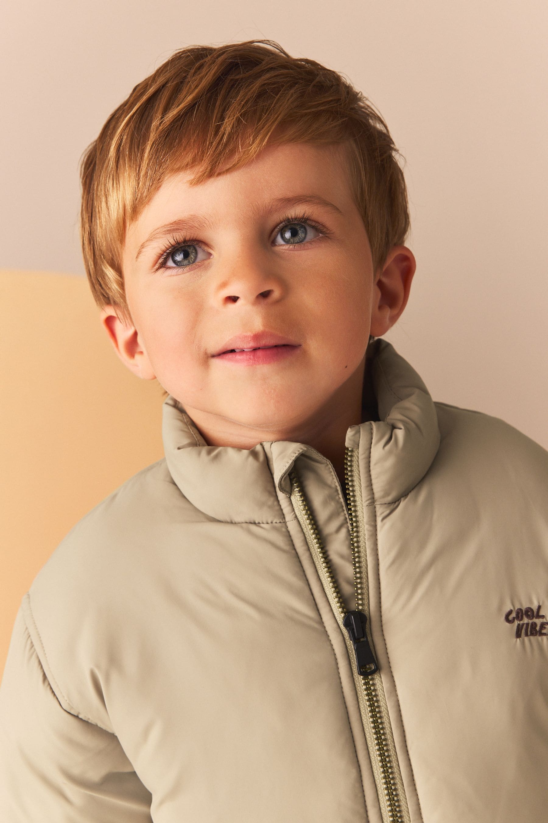 Neutral Puffer Coat (3mths-7yrs)