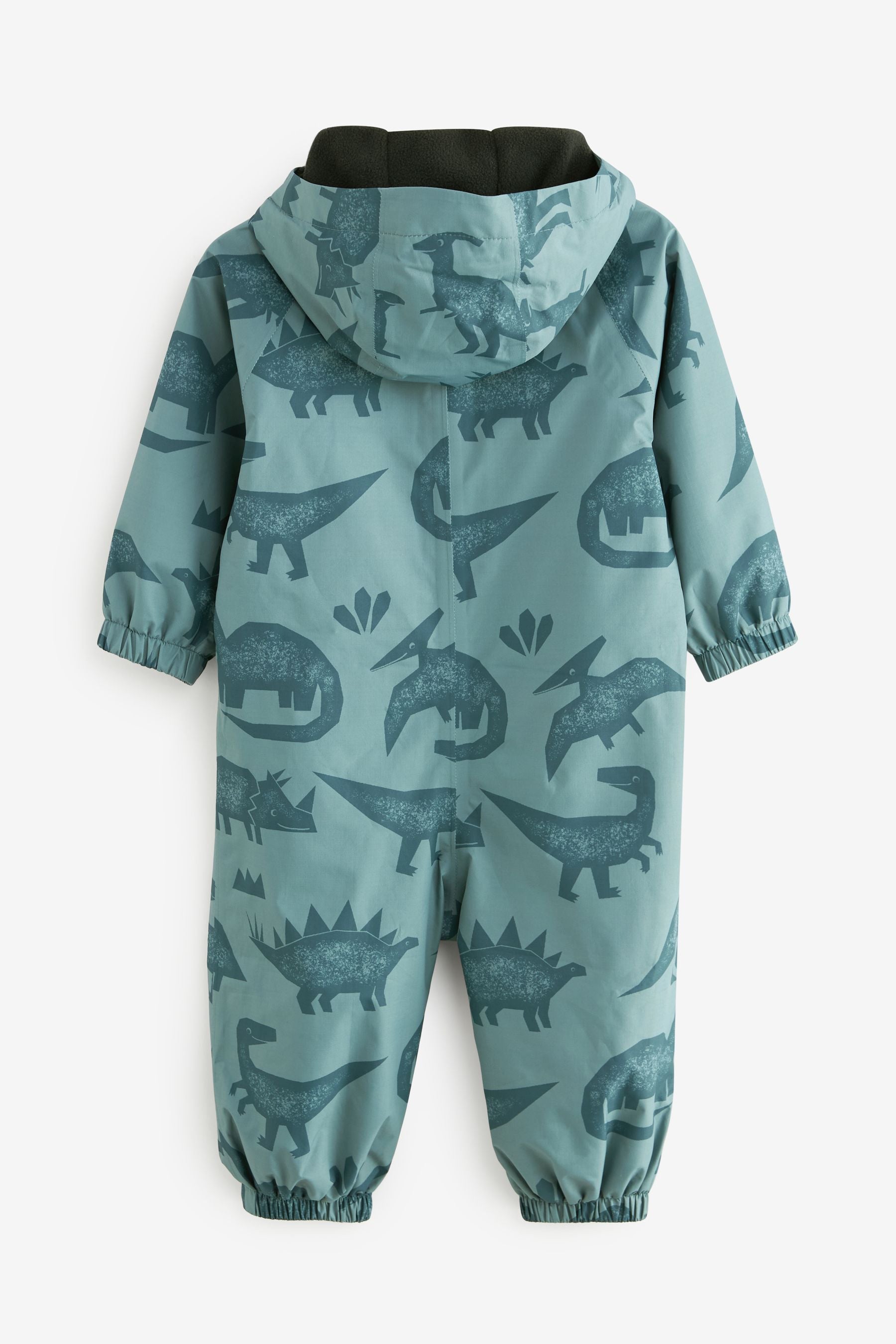 Grey Waterproof Fleece Lined Puddlesuit (3mths-7yrs)