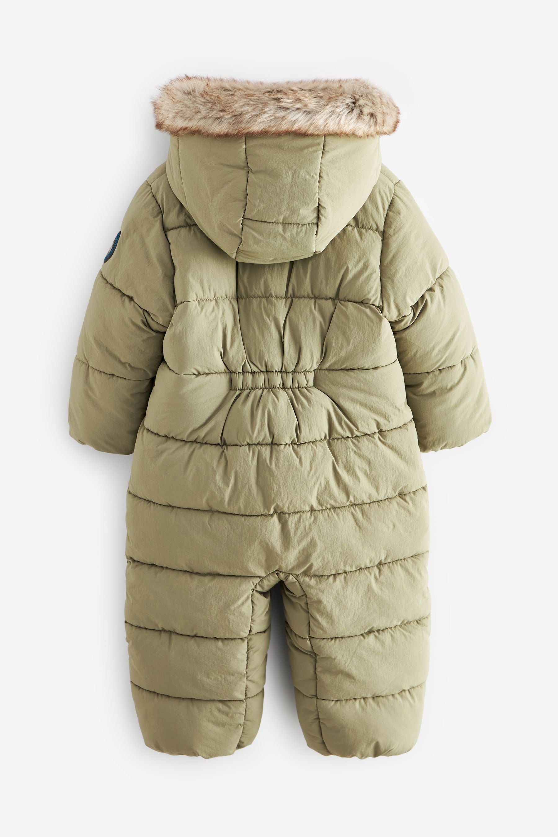 Sage Green Plain Shower Resistant Snowsuit (3mths-7yrs)