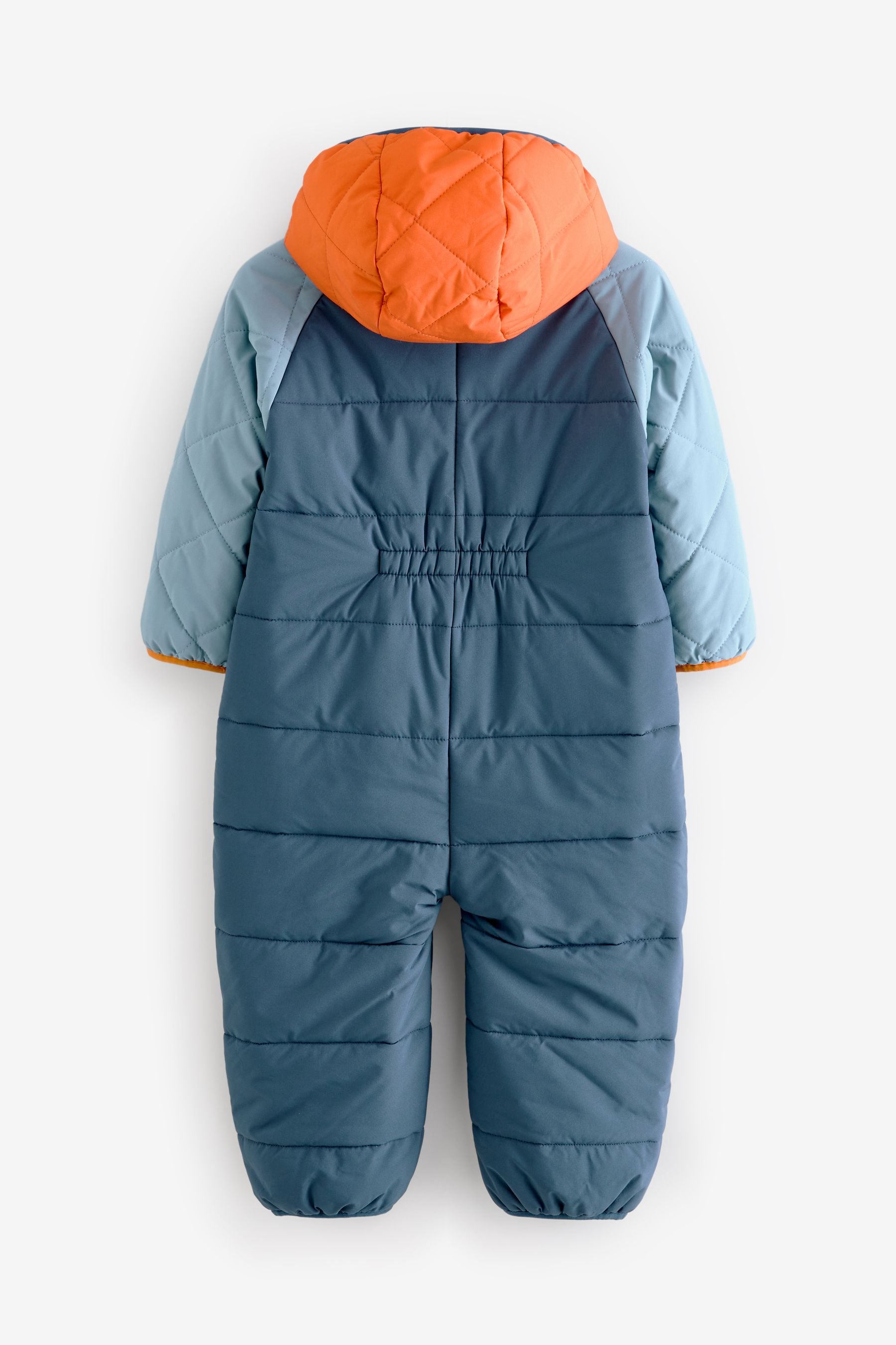 Blue/Orange Printed Snowsuits (3mths-7yrs)