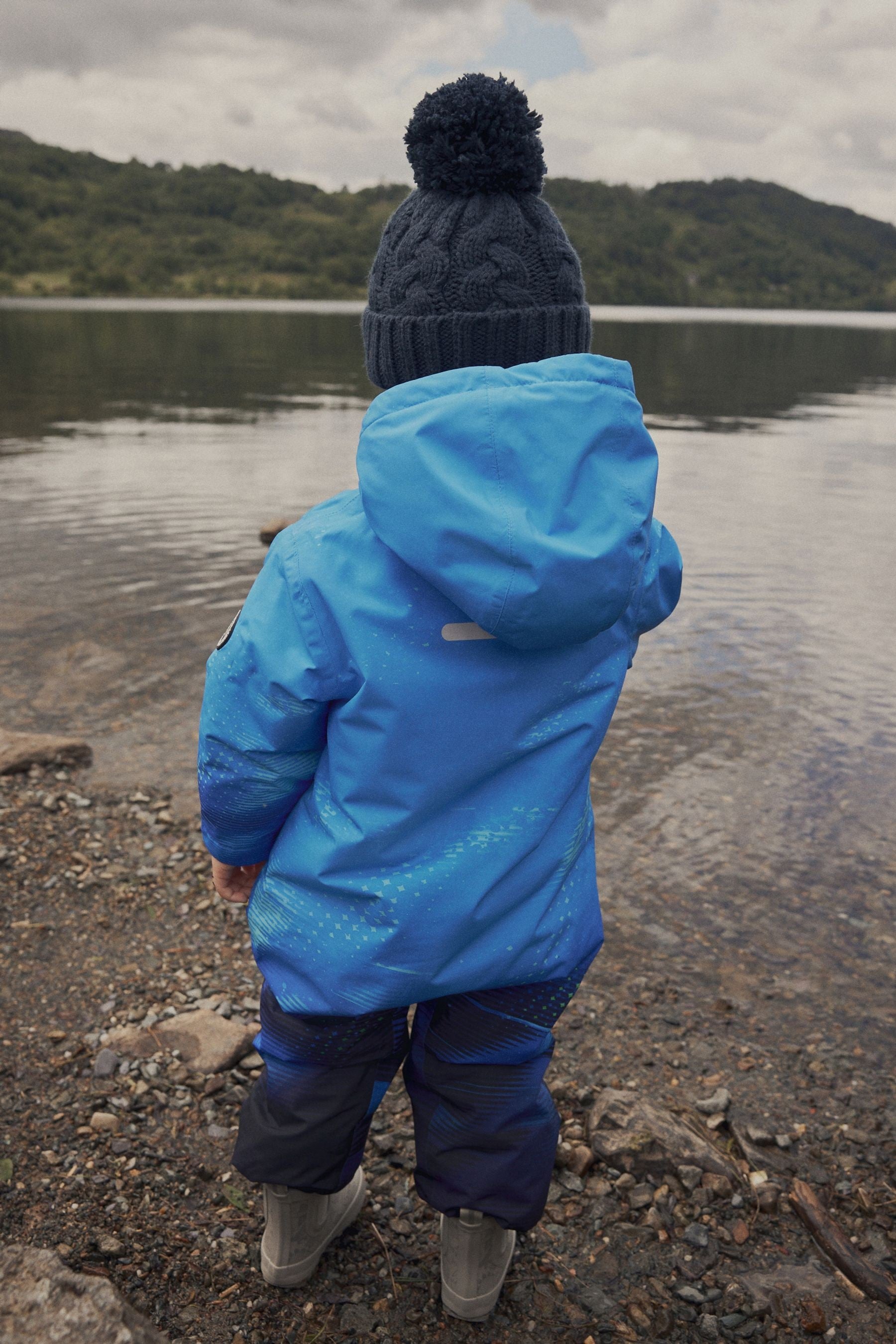 Cobalt Blue Waterproof Snowsuit (3mths-7yrs)