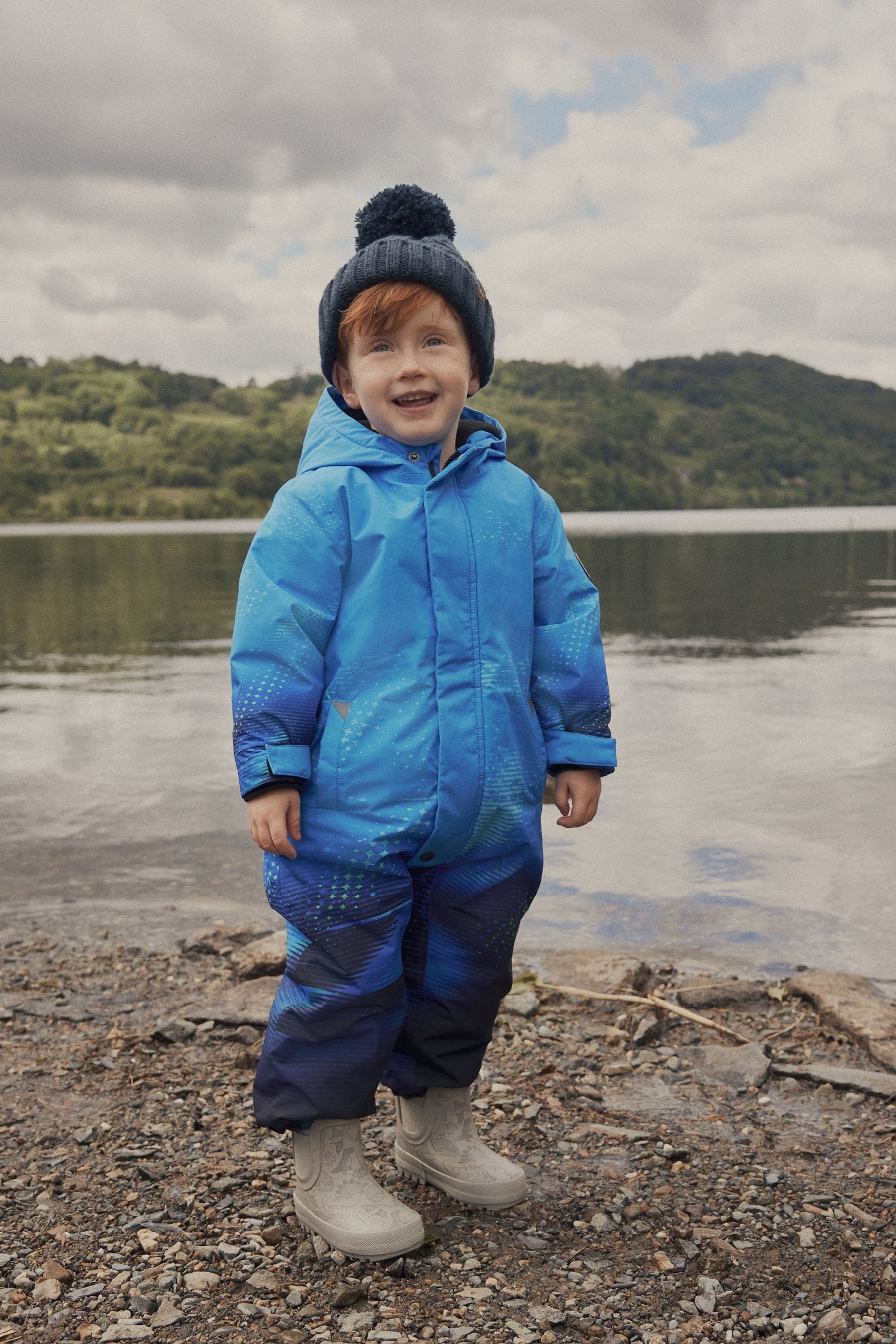 Cobalt Blue Waterproof Snowsuit (3mths-7yrs)