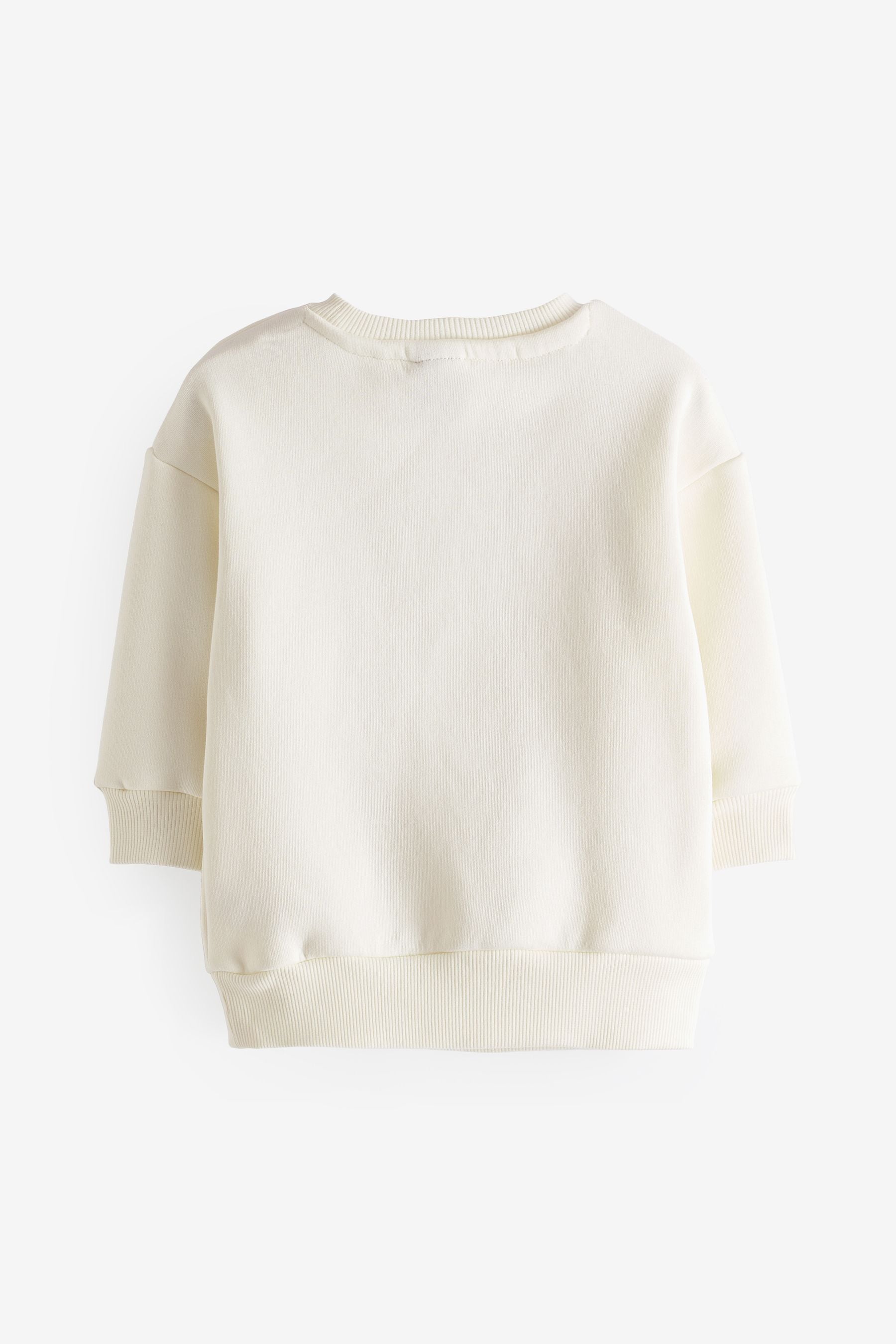 Ecru Cream Nirvana Crew Neck Sweatshirt (3mths-8yrs)