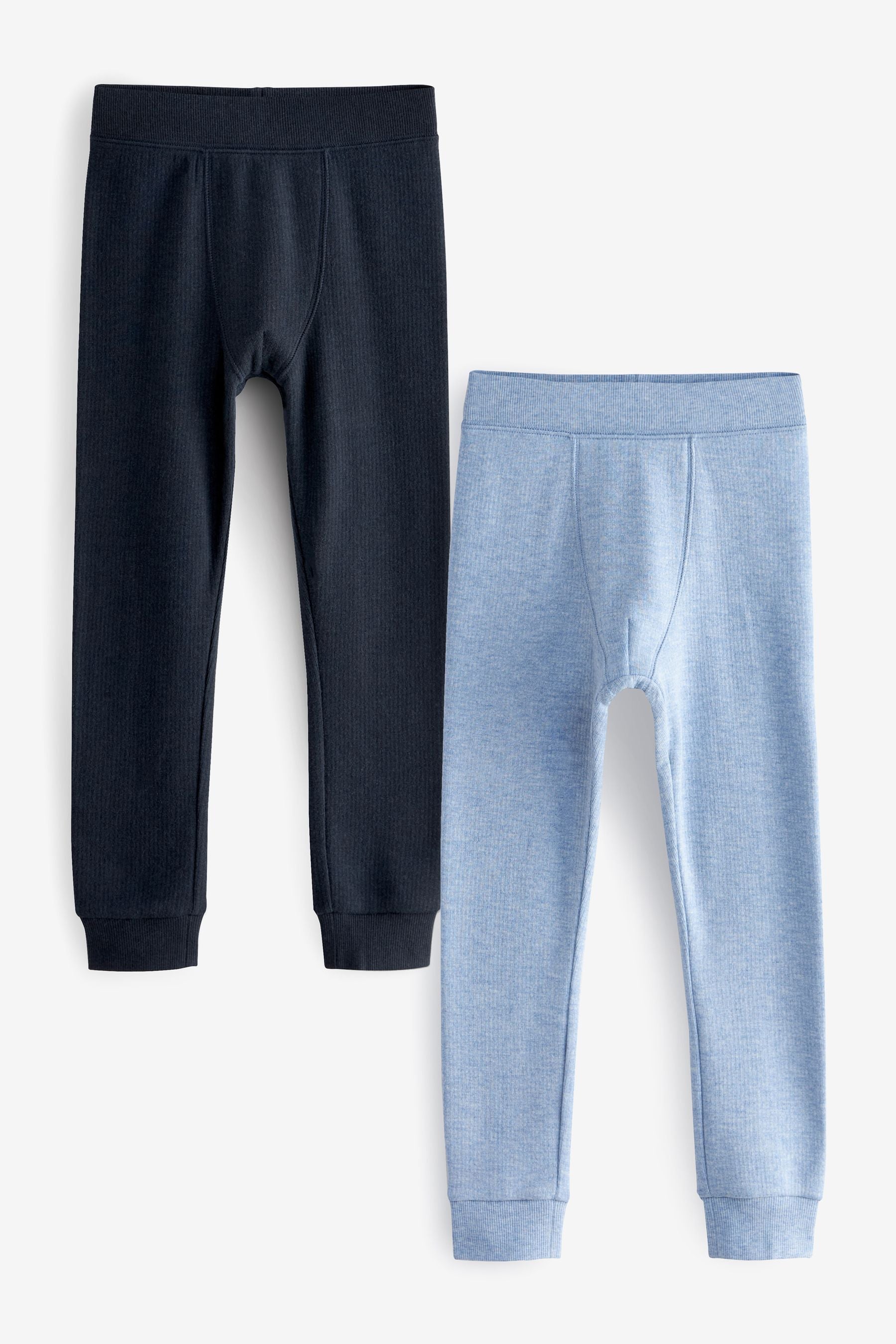 Blue/Navy Thermal Leggings 2 Pack (2-16yrs)