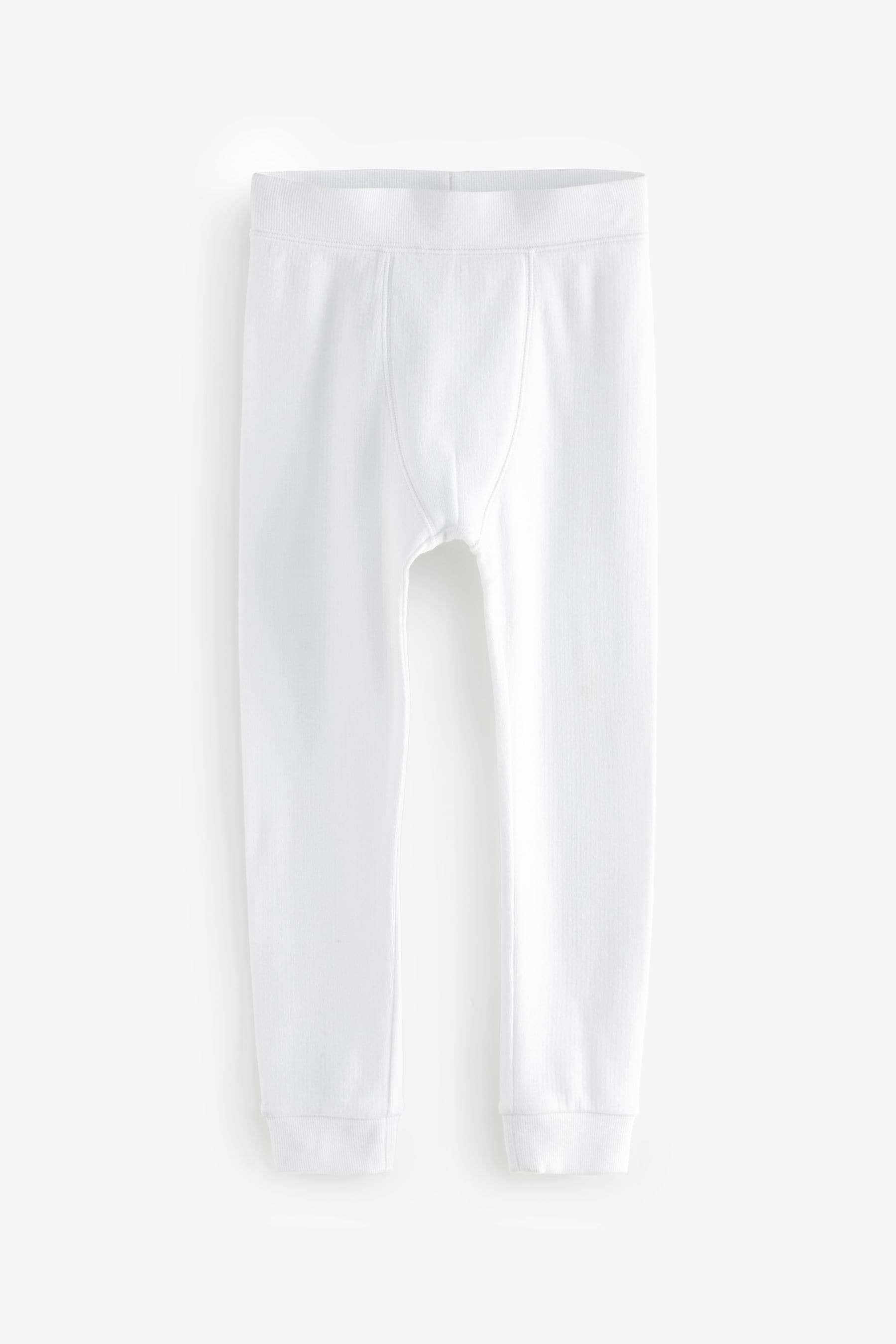 White Thermal Leggings 2 Pack (2-16yrs)